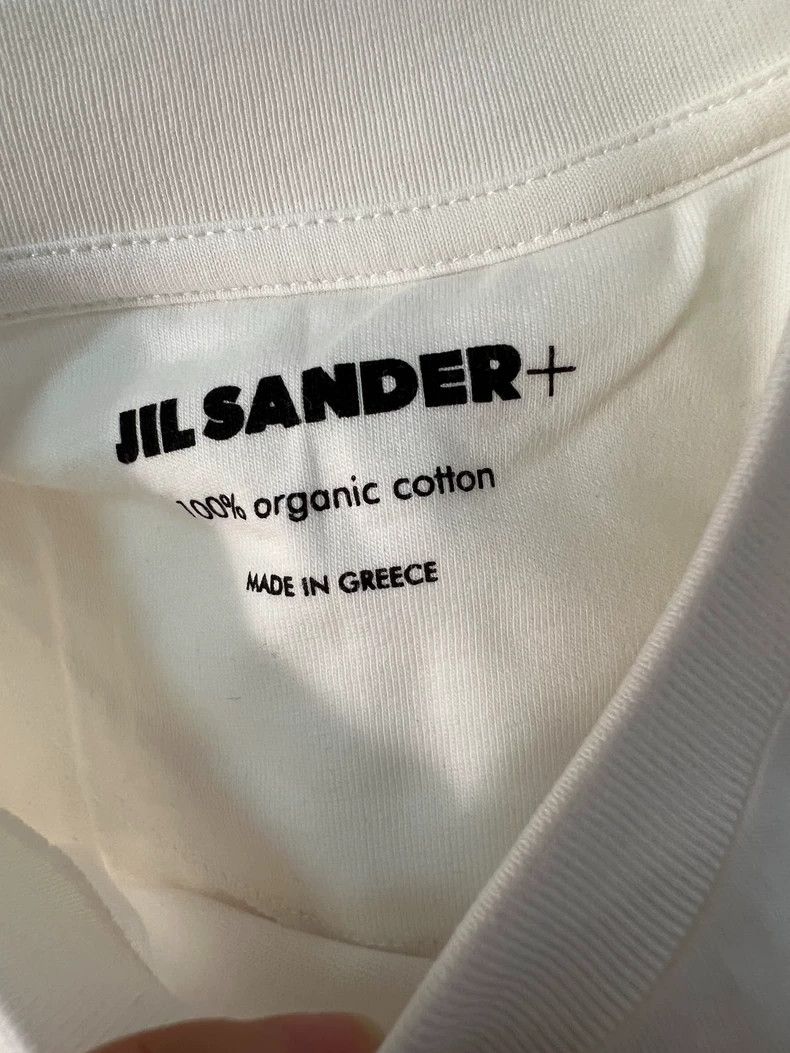 Jil Sander Jil Sander pure white short sleeve T-shirt Size S / US 4 / IT 40 - 3 Thumbnail