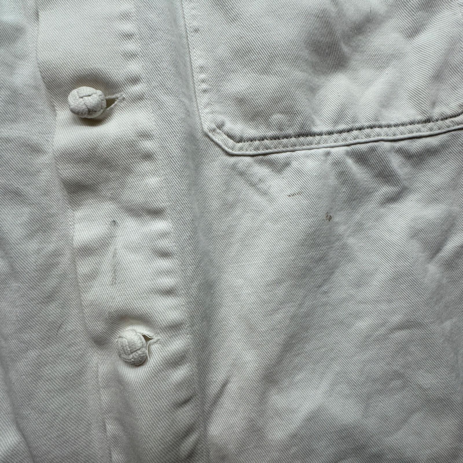 Other Vintage Angelica Sanforized Shrunk Doctor Lab Coat Womens 36 Size M / US 6-8 / IT 42-44 - 12 Thumbnail