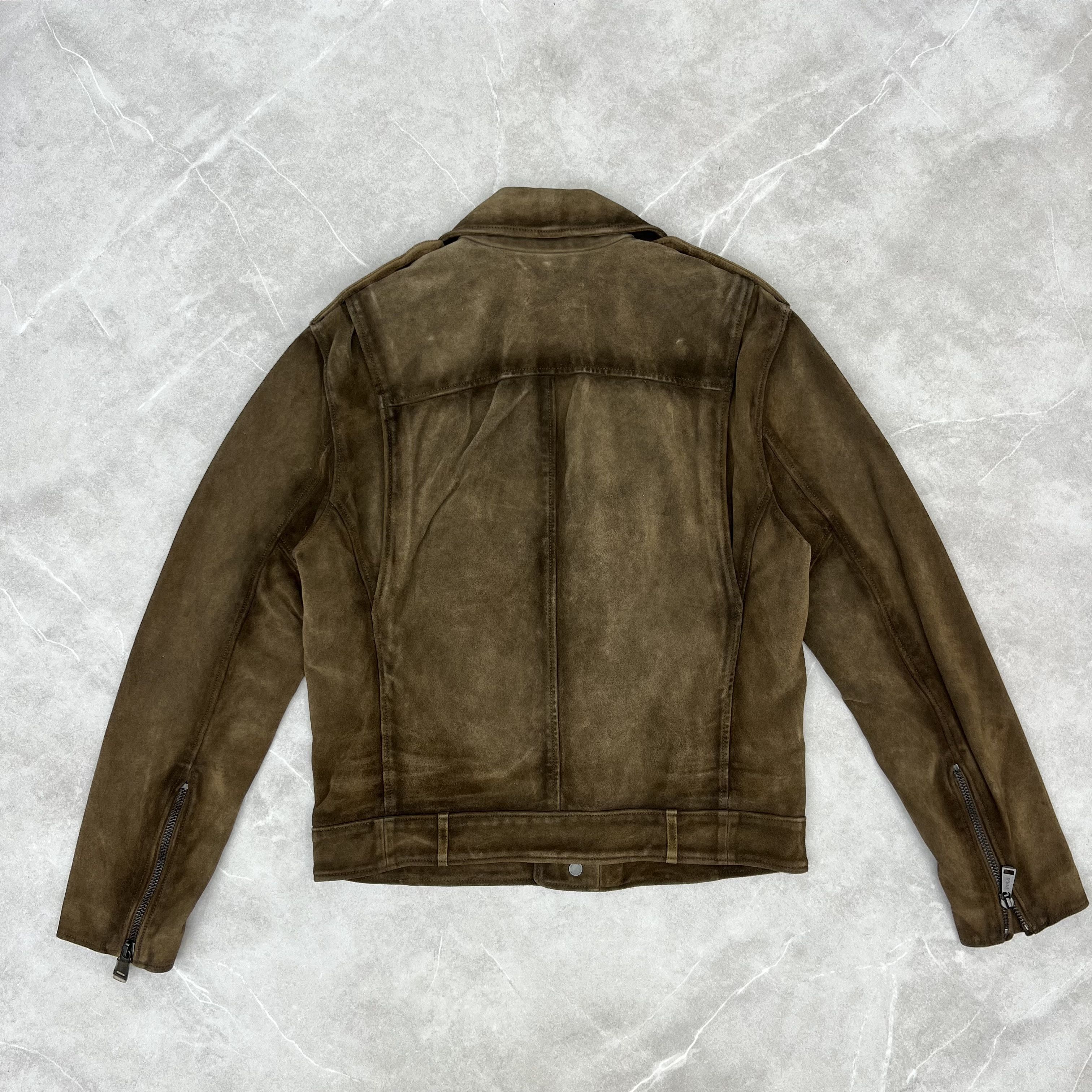 Polo Ralph Lauren Polo Ralph Lauren Suede Iconic Biker Leather Moto Jacket Size US M / EU 48-50 / 2 - 5 Thumbnail