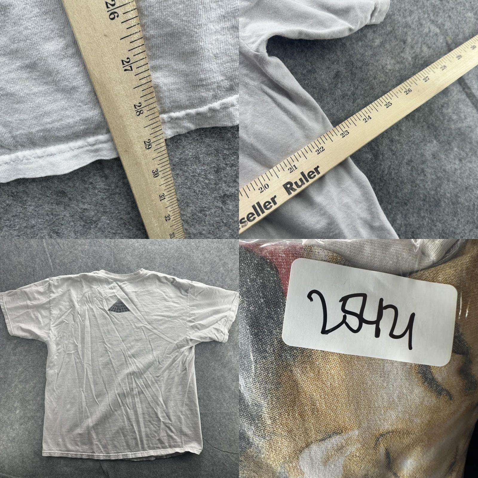 Black Pyramid VINTAGE Black Pyramid T-Shirt Mens XL White Hip Hop Streetwear Rap Graphic Tee USA Size US XL / EU 56 / 4 - 8 Thumbnail