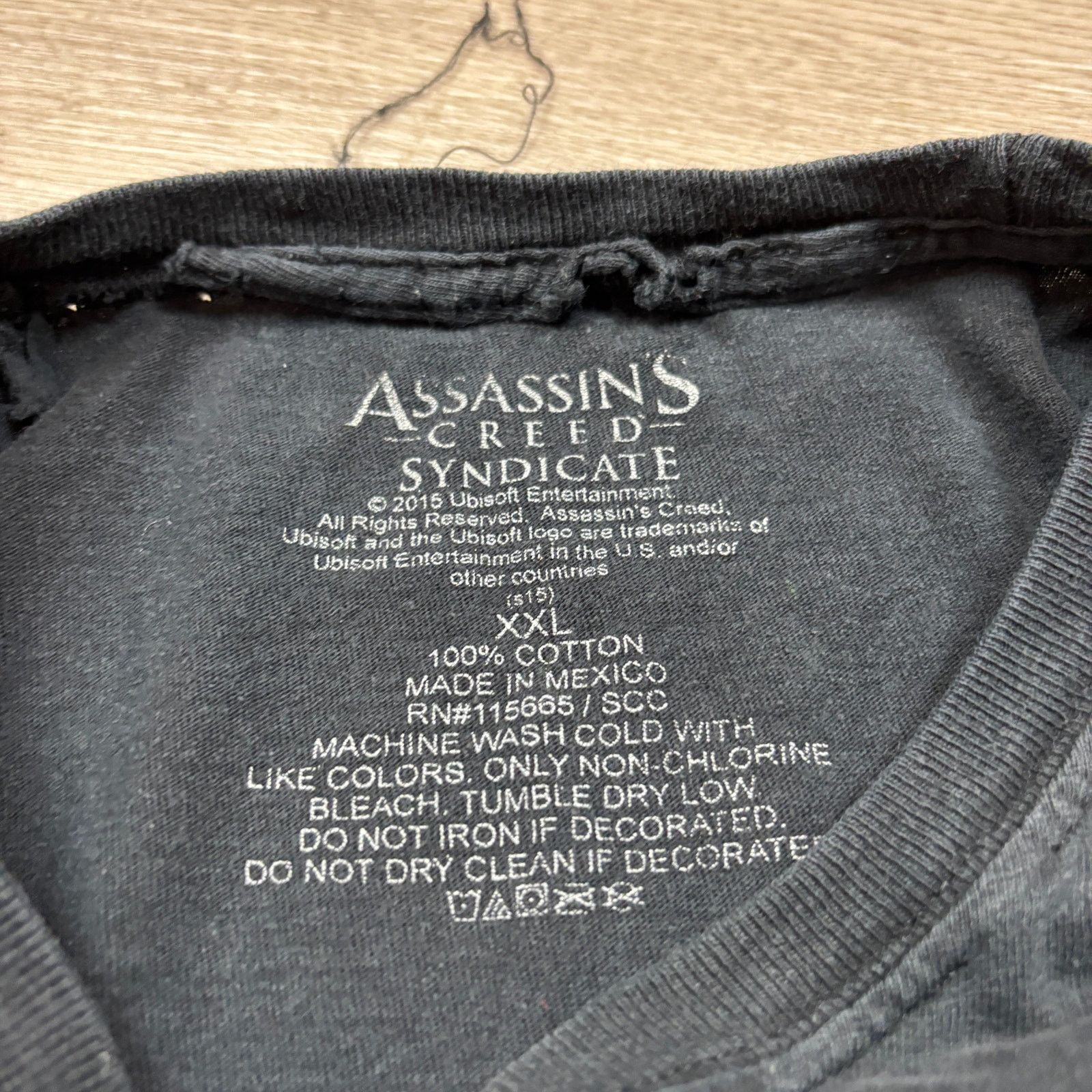 Playstation Assassin's Creed Syndicate Video Game T Shirt Men's 2XL Size US XXL / EU 58 / 5 - 7 Thumbnail