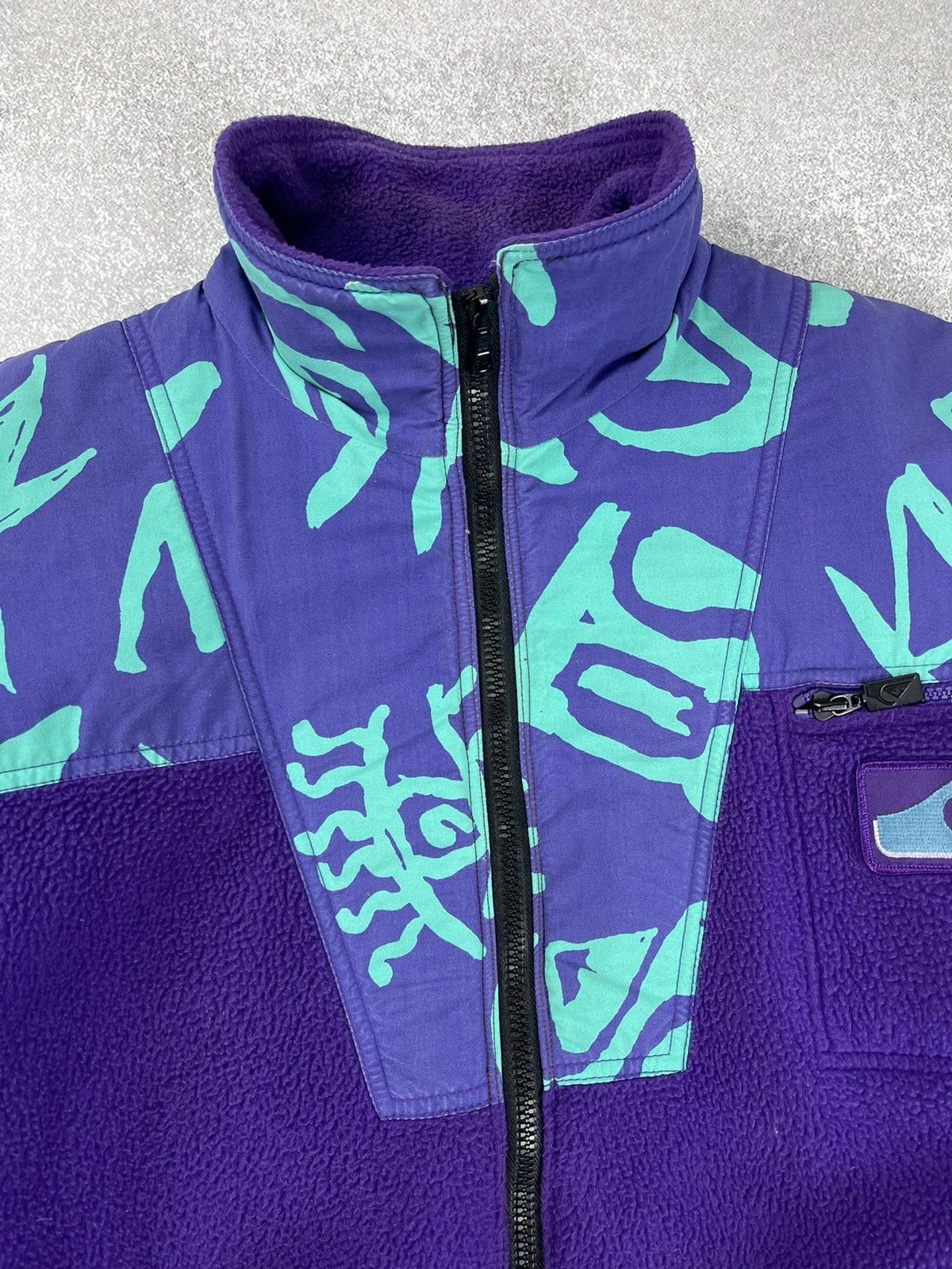 Quiksilver × Vintage Vintage Quicksilver Polartec Fleece Jacket Size M Size US M / EU 48-50 / 2 - 5 Thumbnail