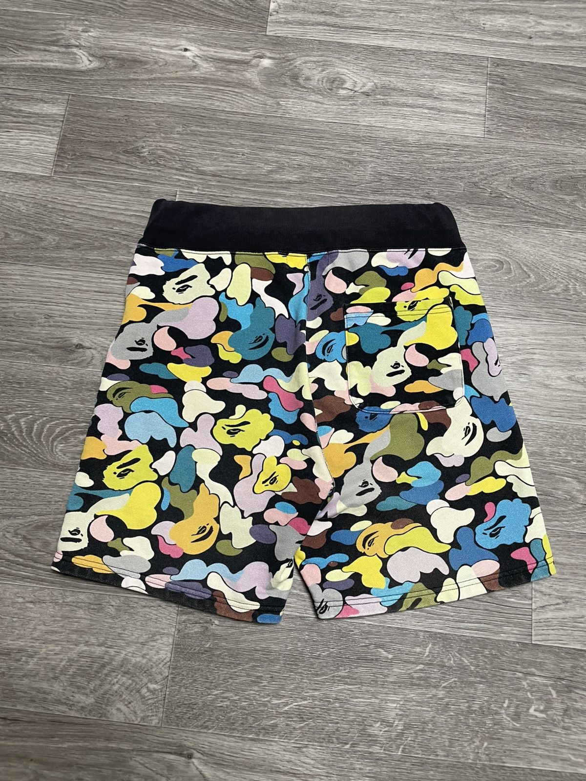 Bape Bape Multi Camo Shark Sweat Shorts SS18 Size US 30 / EU 46 - 23 Thumbnail