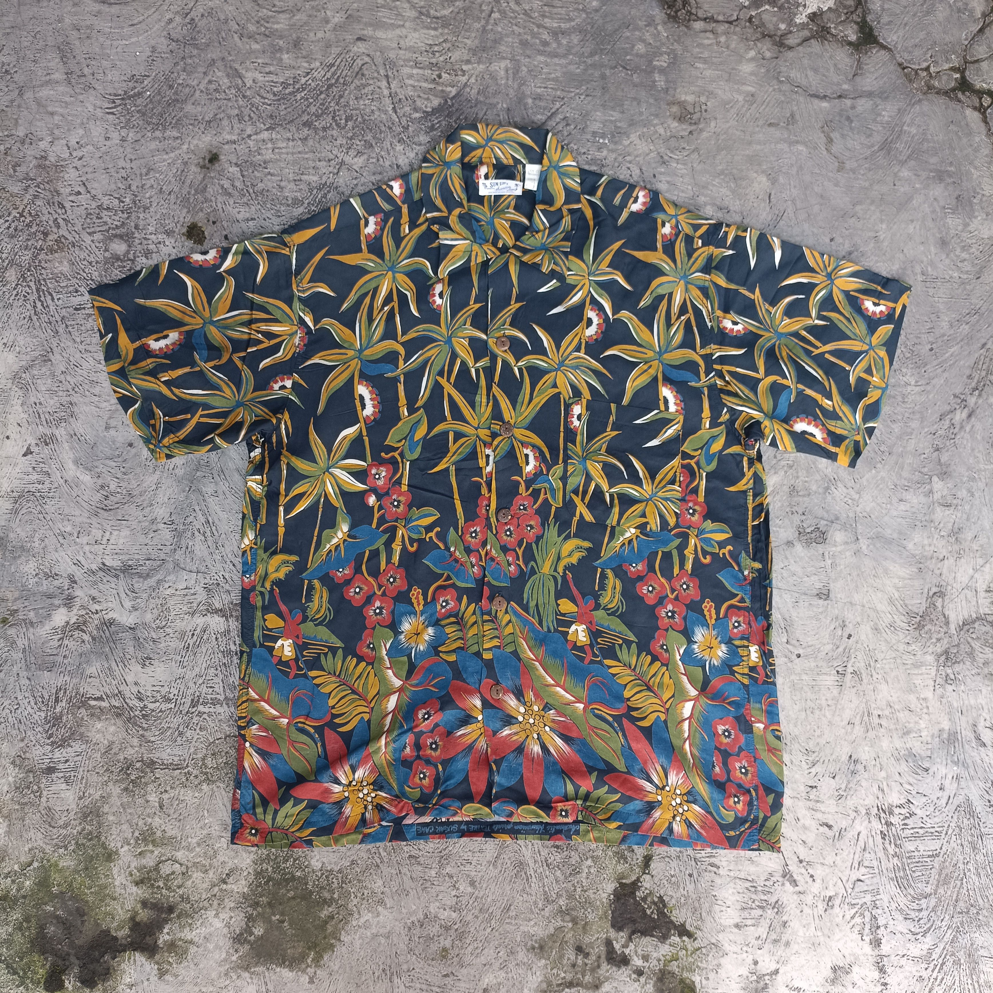 Sun Surf Vintage Sun surf Hawaiian shirt Toyo enterprise Size US L / EU 52-54 / 3 - 1 Thumbnail