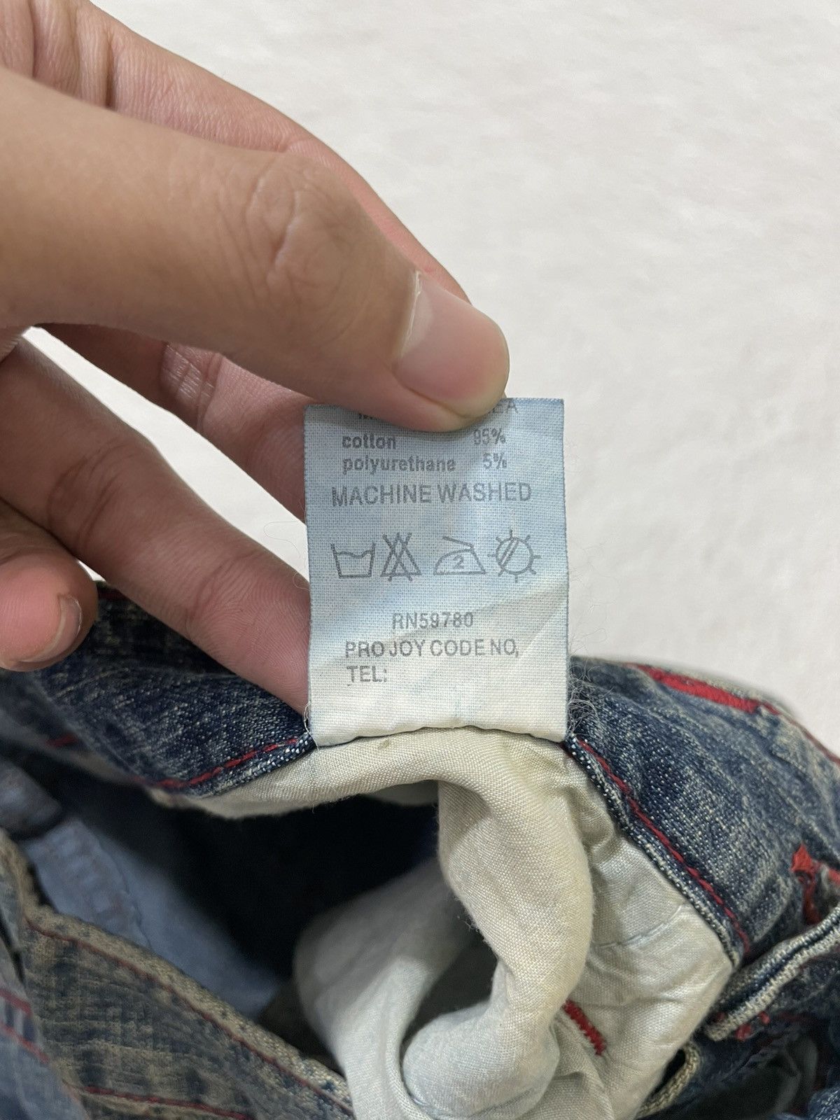 Hysteric Glamour 2000s Archival Hysteric Poem Flare Denim Mudwash Y2K Ifsix Size 25" / US 0 / IT 36 - 8 Thumbnail