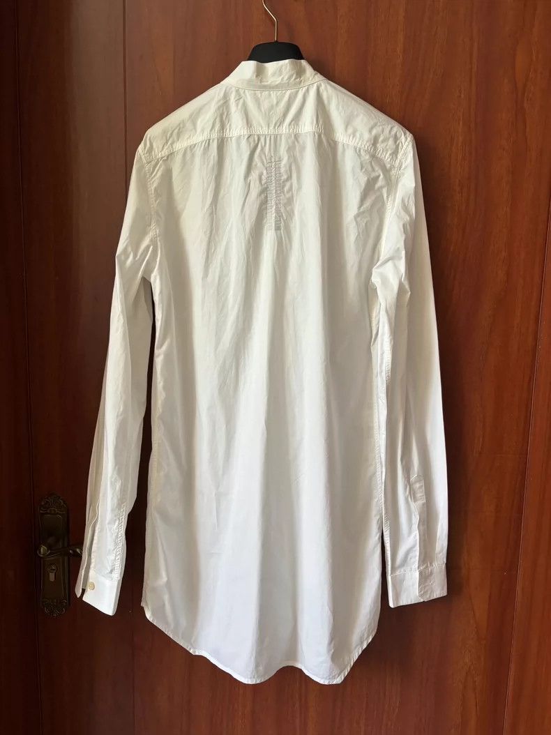 Rick Owens Rick Owens size 38 Dark Vanguard Long Shirt Size US M / EU 48-50 / 2 - 2 Thumbnail