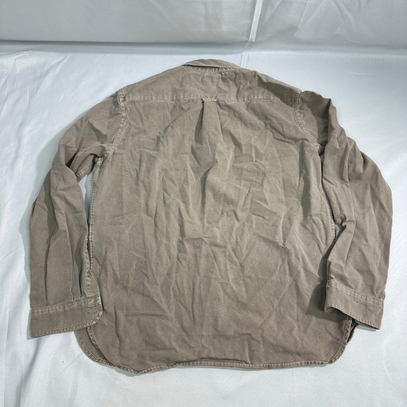 Levi's Levi's Workwear Button Up Shirt Men's XL Tan Canvas Utility Size US XL / EU 56 / 4 - 5 Thumbnail