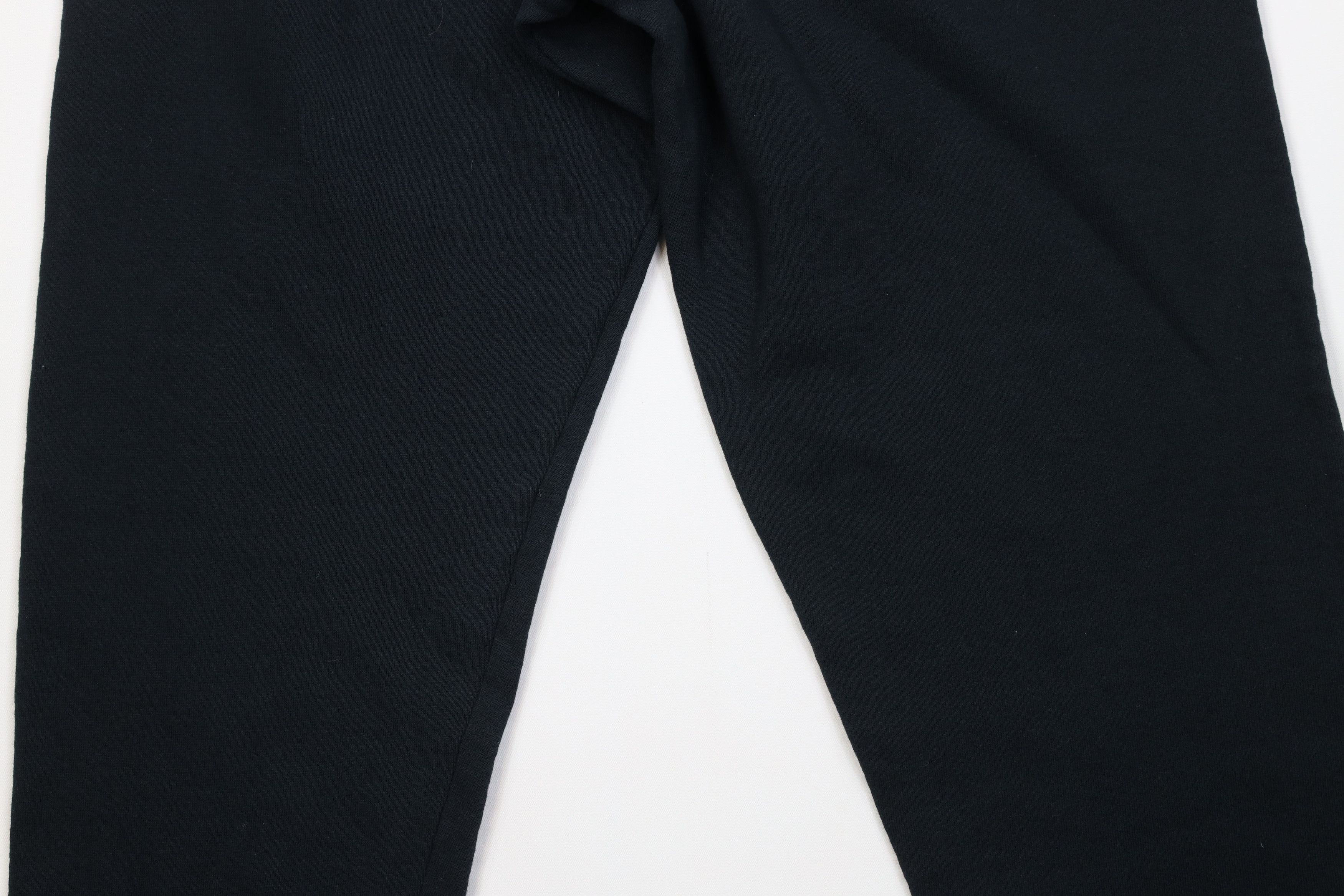 Vintage Vintage 90s Streetwear Heavyweight Sweatpants Joggers Black Size US 36 / EU 52 - 11 Thumbnail