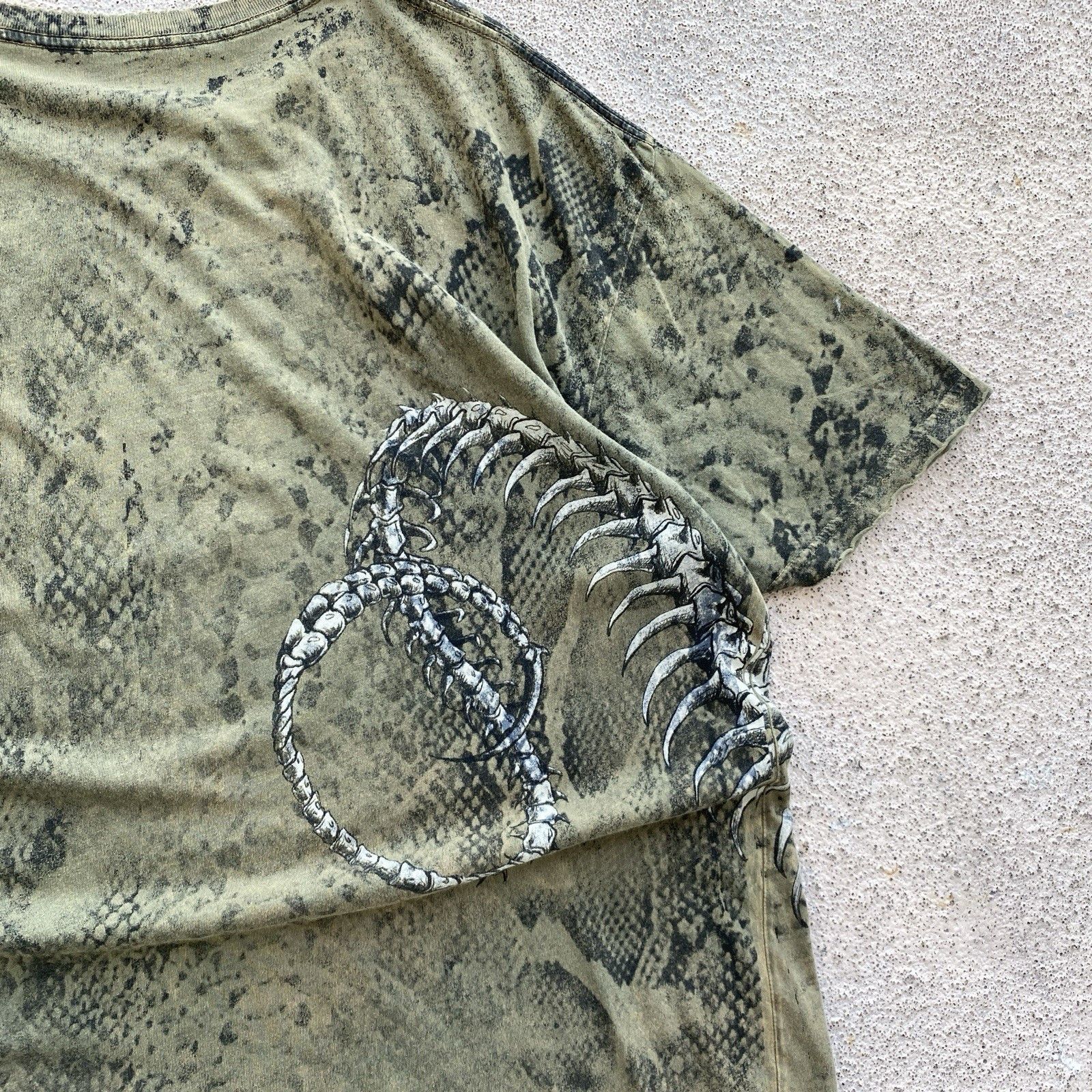 Affliction Crazy Affliction Skeleton T Shirt Tribal Vibe True Religion Size US XL / EU 56 / 4 - 6 Thumbnail