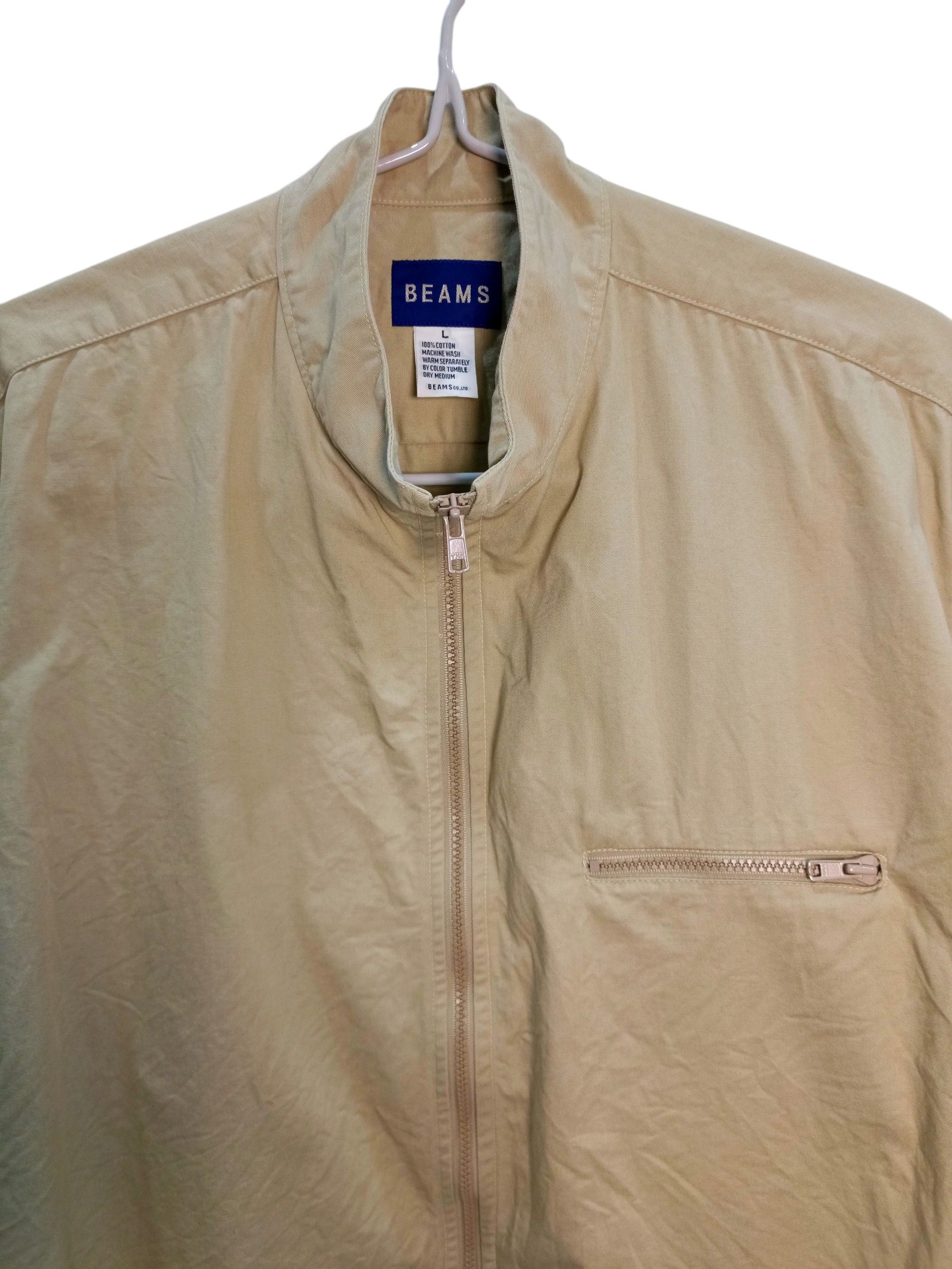 Beams Japan Beams Zipper Light Jacket Size US M / EU 48-50 / 2 - 6 Thumbnail