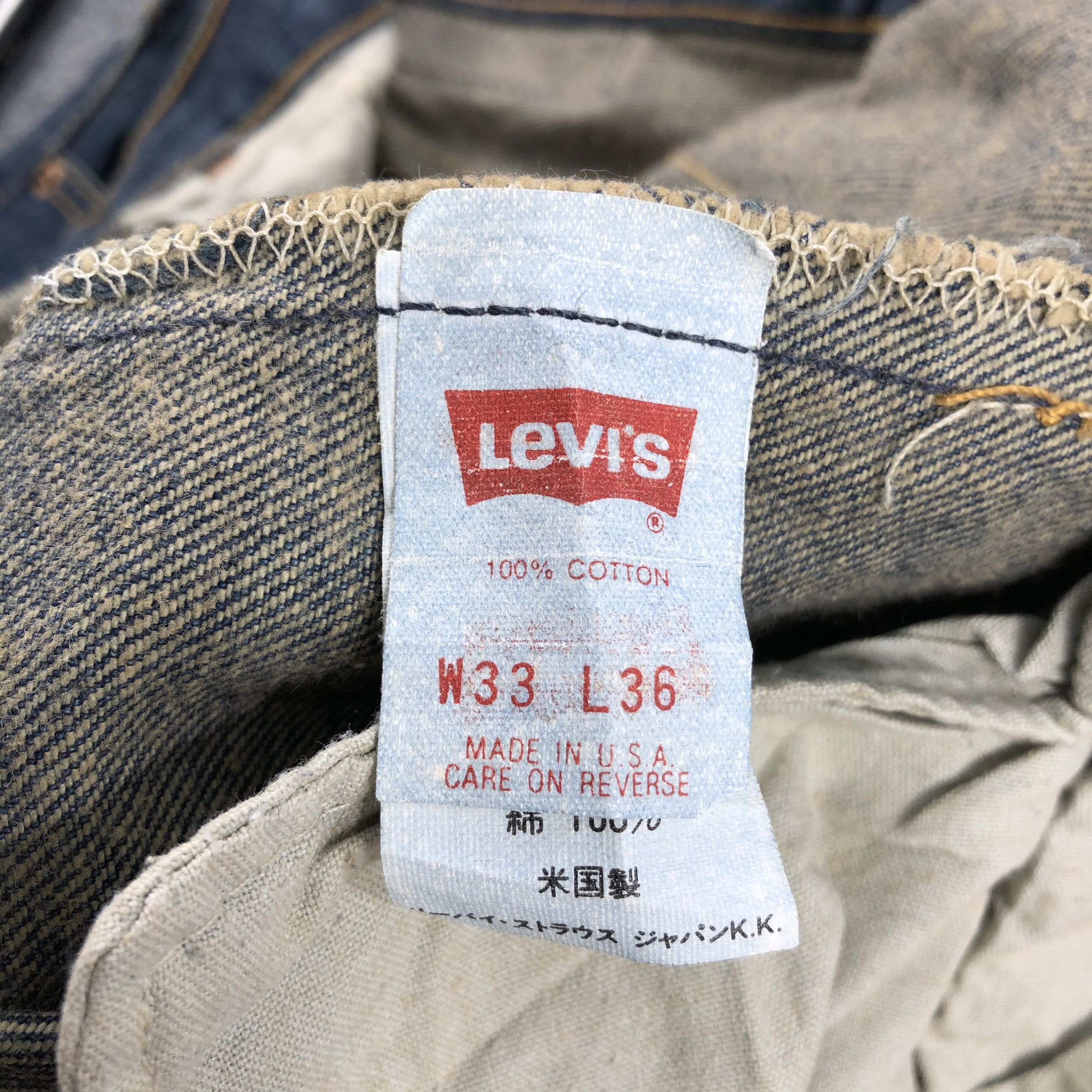 Levi's × Vintage Vintage 90s Levis 501 Jeans-JM1347 Size US 31 - 10 Thumbnail