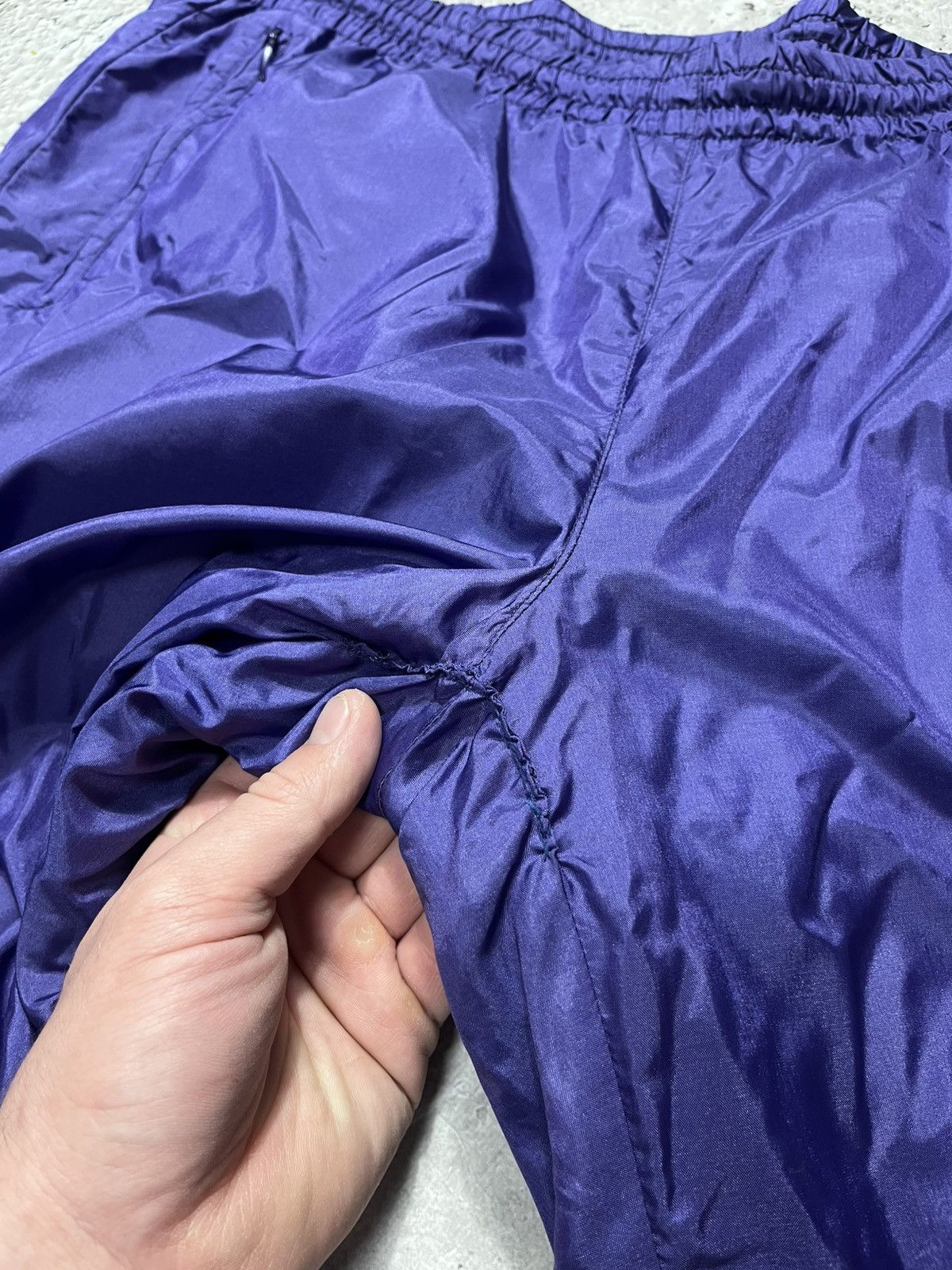 Adidas Vintage Adidas Purple Track Suit Windbreaker Jacket Pants Size US XL / EU 56 / 4 - 18 Thumbnail