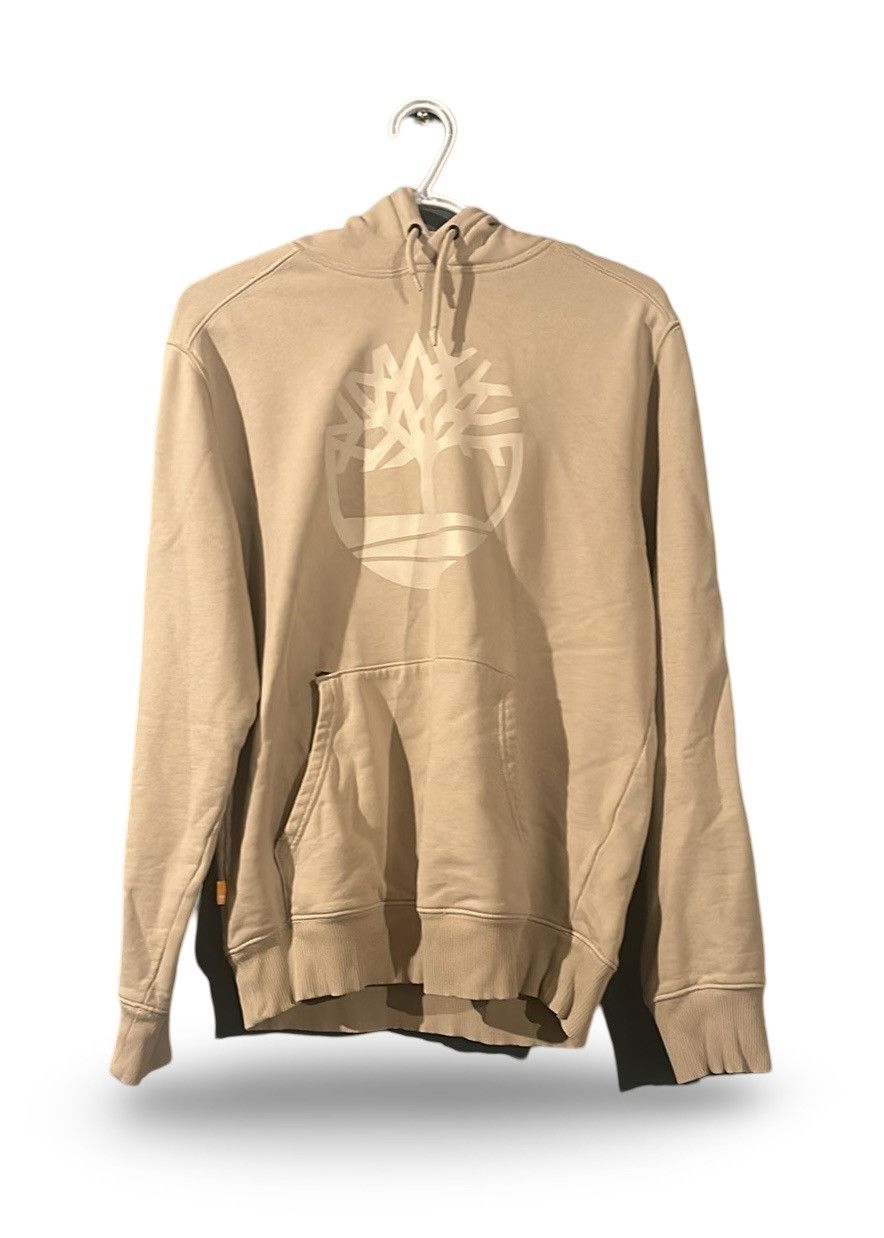 Timberland × Vintage Timberland Sweater - Beige Size L / US 10 / IT 46 - 1 Thumbnail