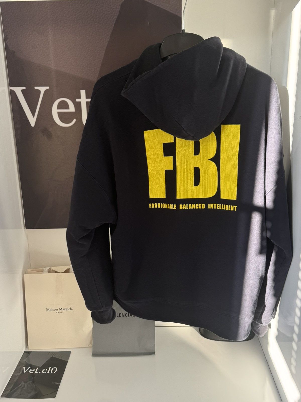Balenciaga ⛔️Balenciaga Reversible FBI Tiger Hoodie Size US S / EU 44-46 / 1 - 4 Thumbnail