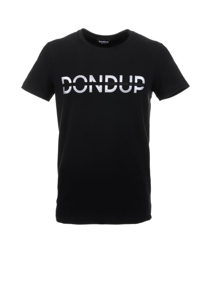 Dondup DONDUP Men T-Shirts US221 JS0125 CD9 DU S22999 Black Size US XL / EU 56 / 4 - 1 Thumbnail