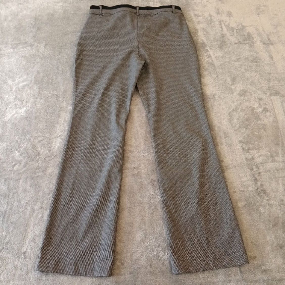 Vintage Maurices Ankle Pants Womens Medium Short Black Geometric Pockets Zip Size 32" / US 10 / IT 46 - 6 Thumbnail