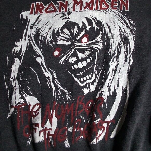 Band Tees Vintage Iron Maiden Number Of The Beast Sweatshirt Size US L / EU 52-54 / 3 - 1 Thumbnail