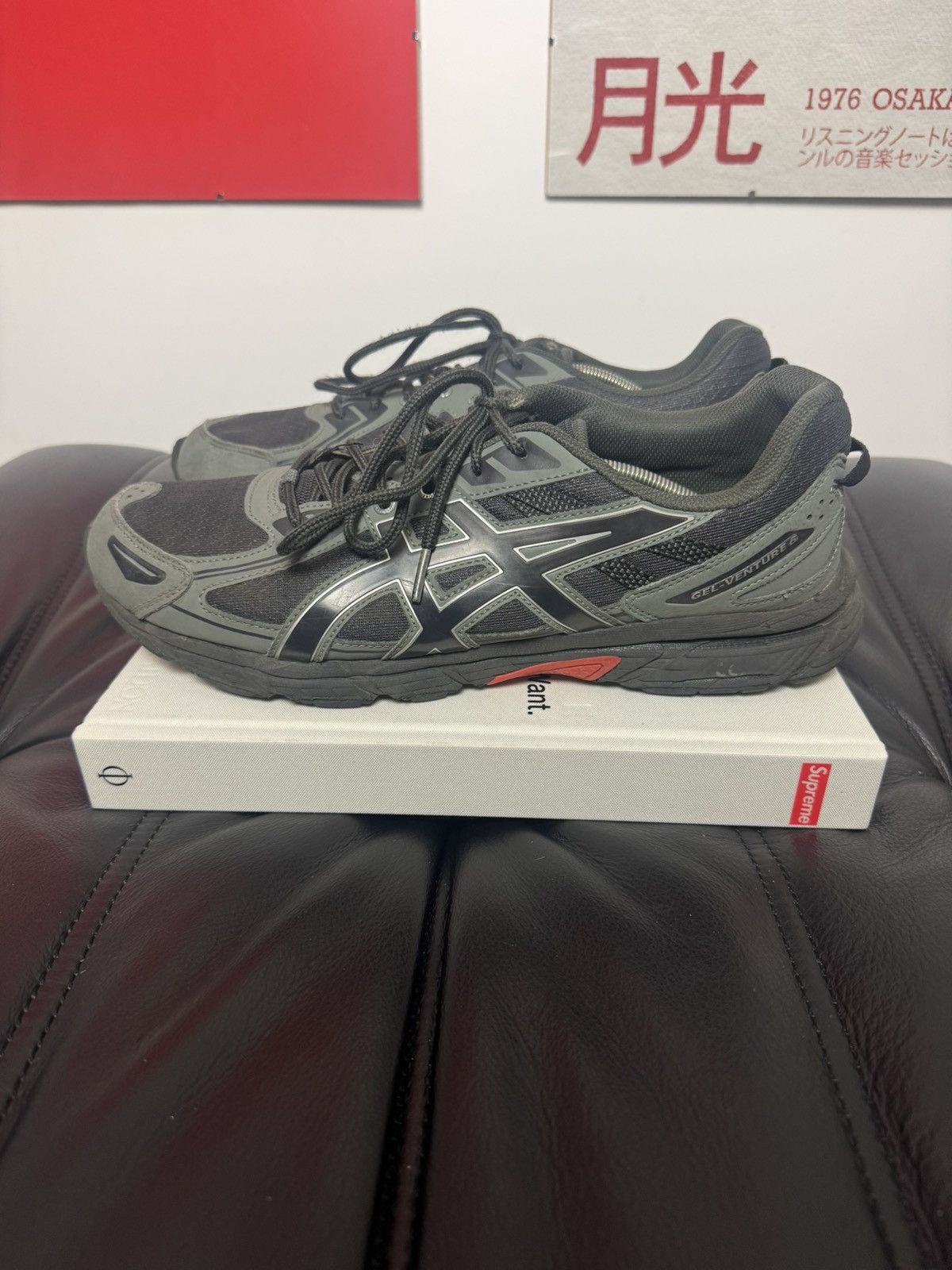 Asics Asics Gel Venture 6 Low Sneakers Hype Rare Gorpcore Gray Size US 11 / EU 44 - 1 Thumbnail