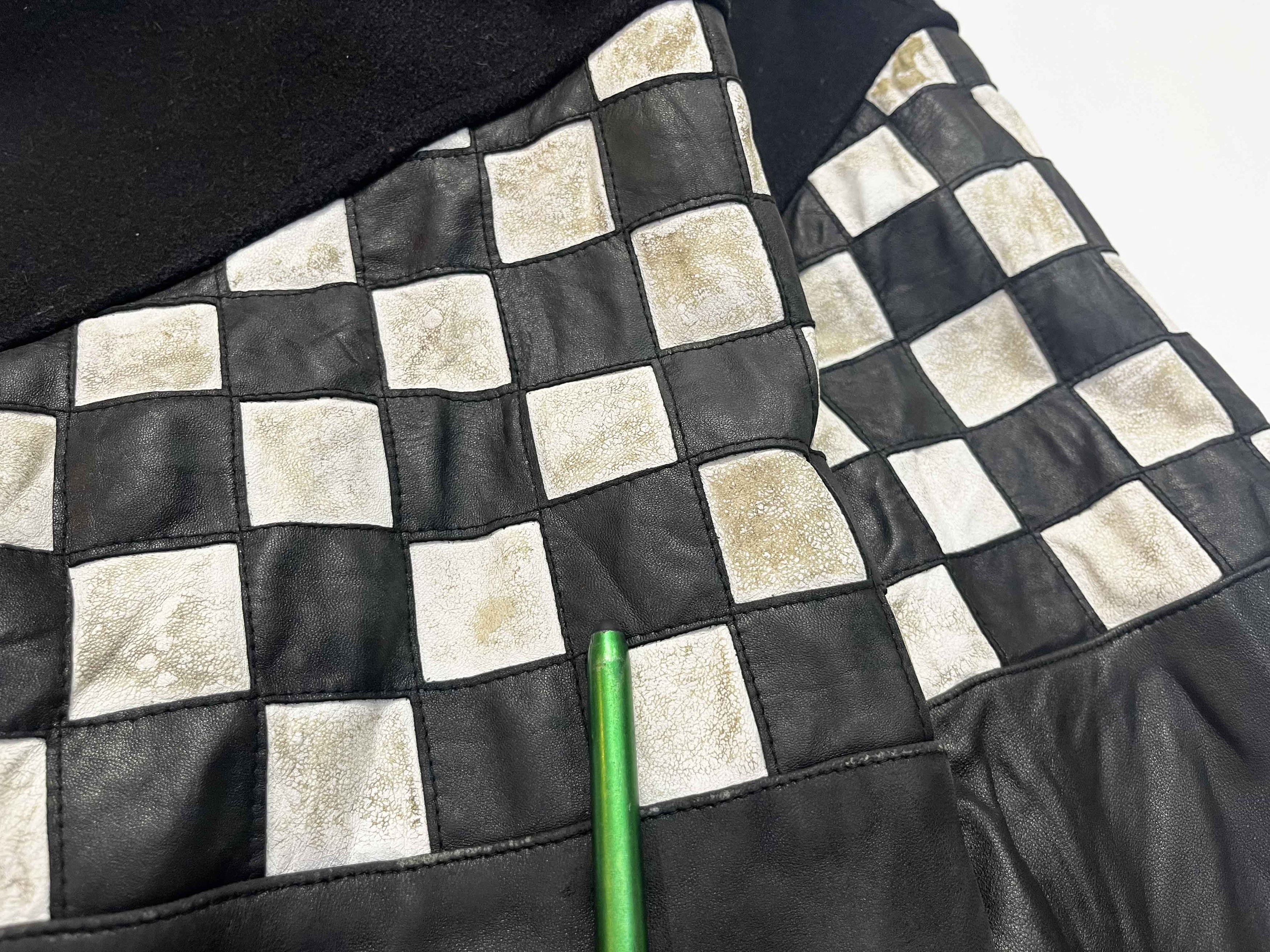 Vintage Vintage Identiy Mac Tools Racing Leather Bomber Jacket Size US L / EU 52-54 / 3 - 13 Thumbnail