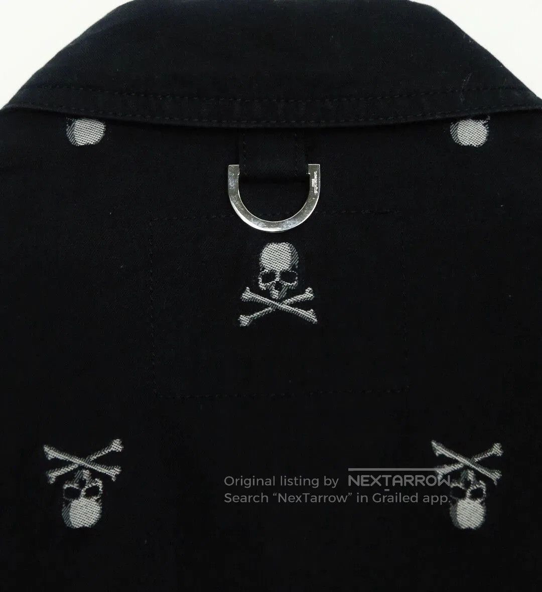 Mastermind Japan Black Skull Pattern Light Jacket Size S. Size US S / EU 44-46 / 1 - 3 Thumbnail