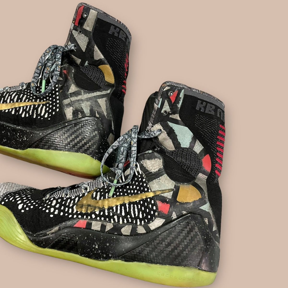 Nike 2014 Nike Kobe 9 Elite 'NOLA Gumbo League - Maestro' Size US 8.5 / EU 41-42 - 17 Thumbnail