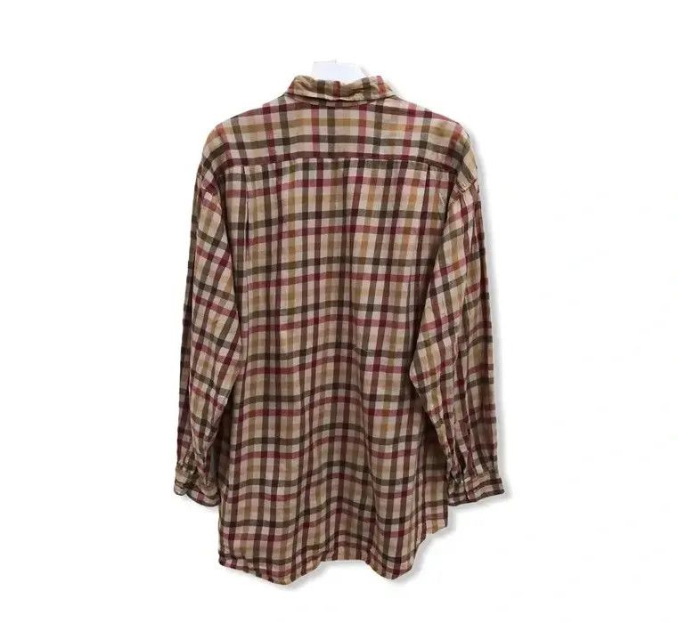 Flannel × Vintage Vintage Gent’s Plaid Tartan Flannel Shirt 👕 Size US M / EU 48-50 / 2 - 3 Thumbnail