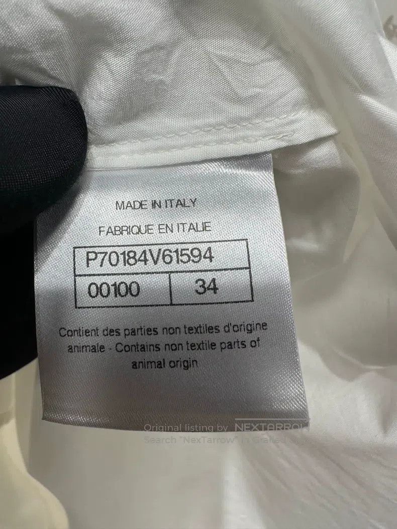 Chanel Chanel 21 Early Spring Vacation Series White Rhinestone Bu Size XXS / US 00 / IT 34 - 3 Thumbnail