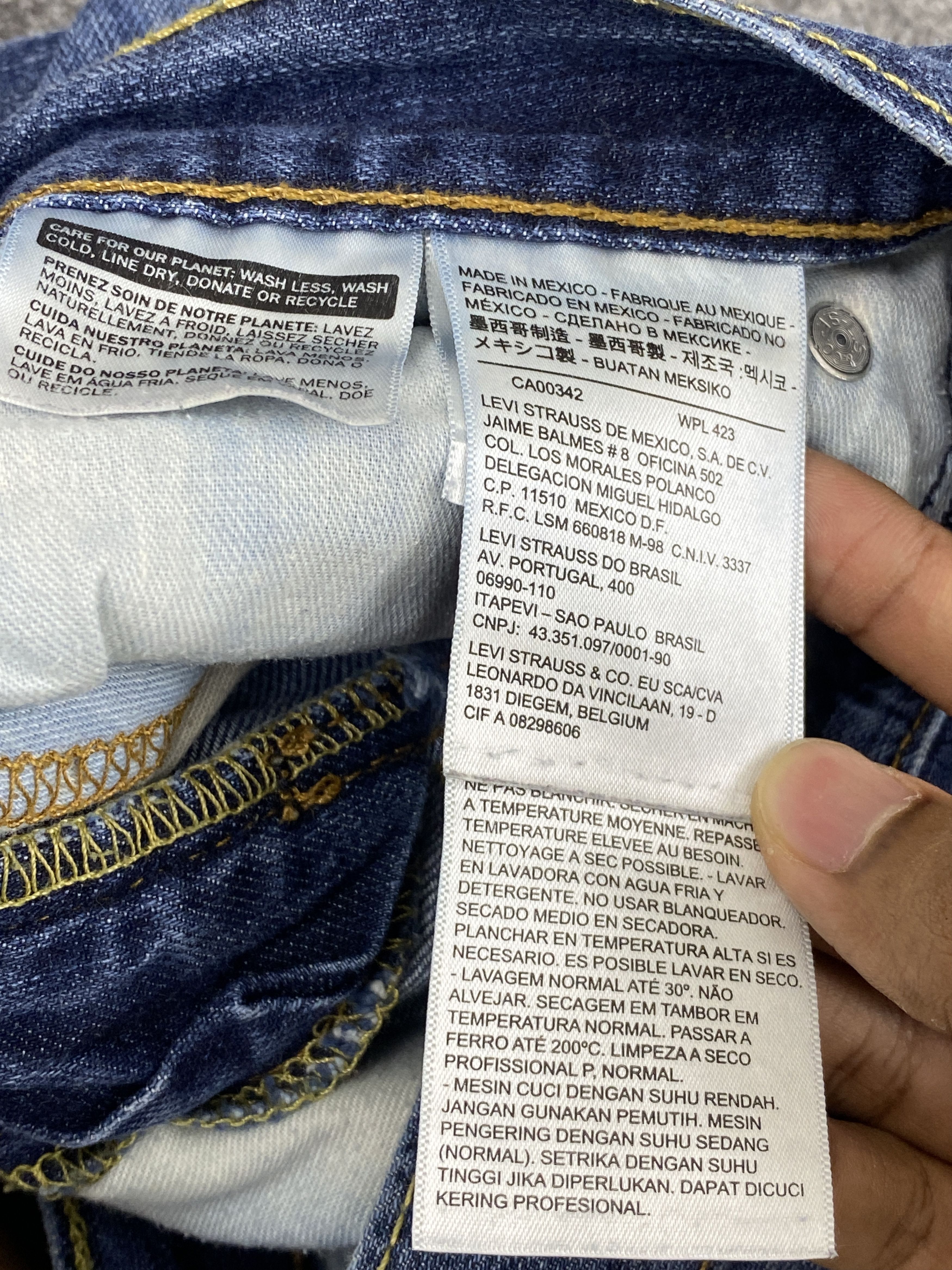 Levi's Faded Blue Vintage Levis 514 Jeans DP2325 Size US 28 / EU 44 - 12 Thumbnail