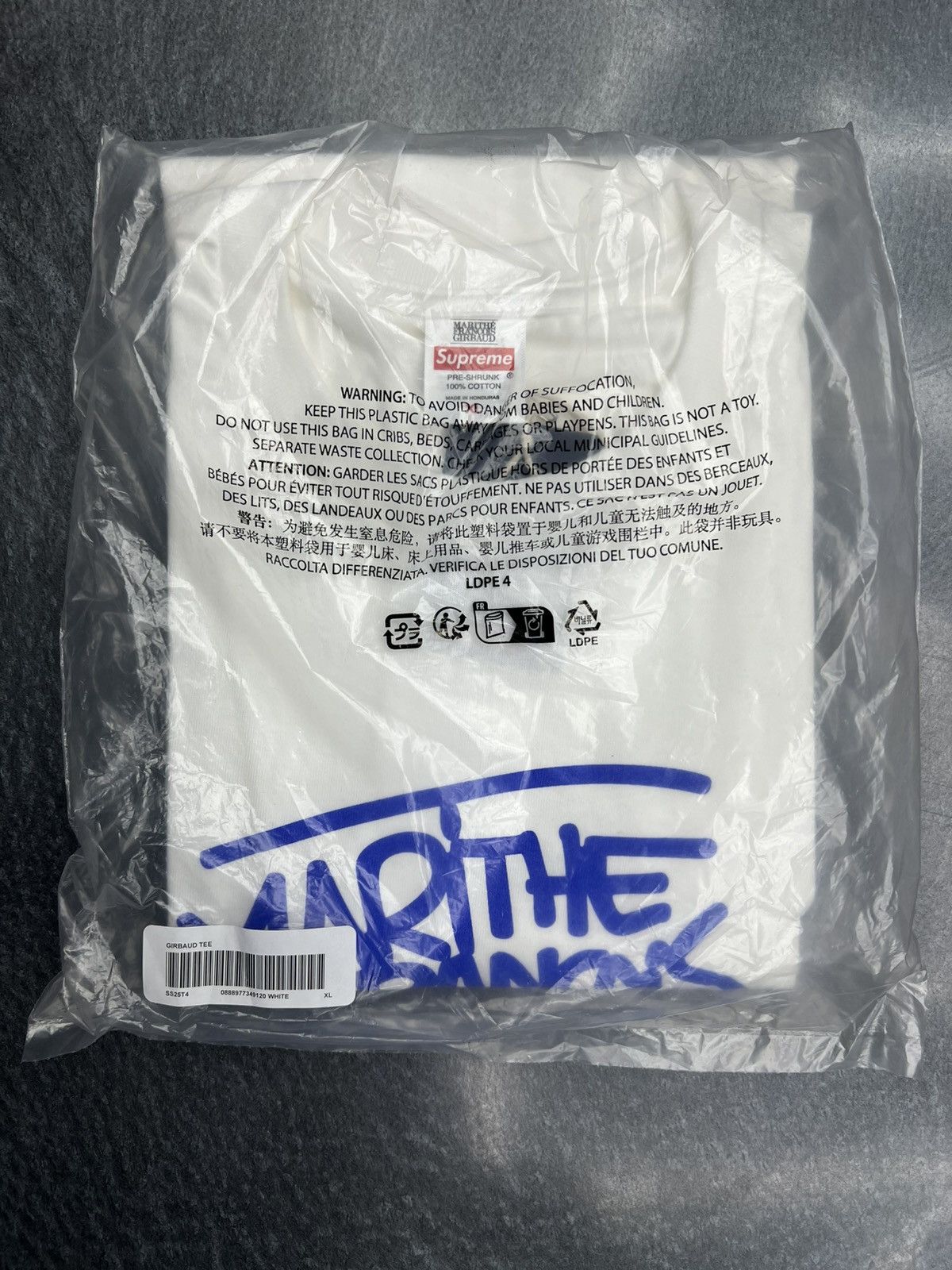 Supreme Supreme Marithe Francois Girbaud T-Shirt Size US XL / EU 56 / 4 - 6 Thumbnail