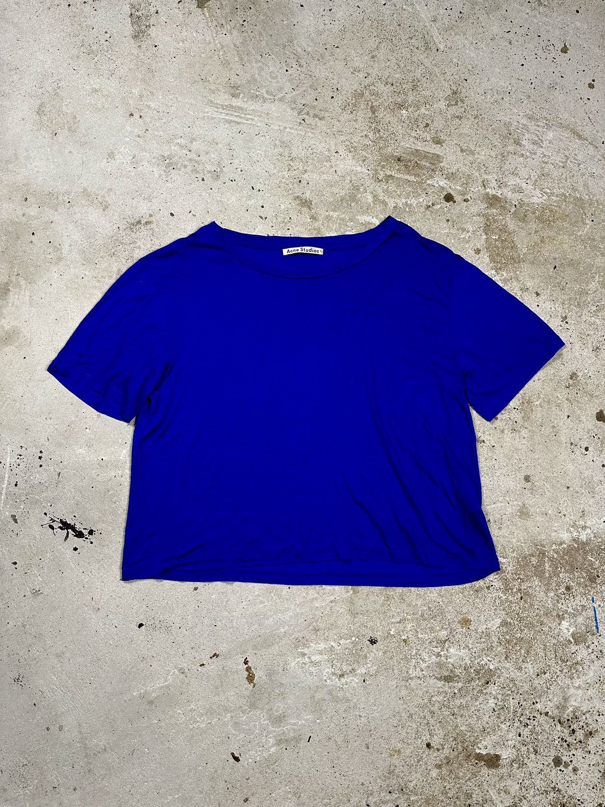 Acne Studios Acne Studios Lyocell Boxy Wonder Tenc PSS14 Tee Size US M / EU 48-50 / 2 - 10 Thumbnail