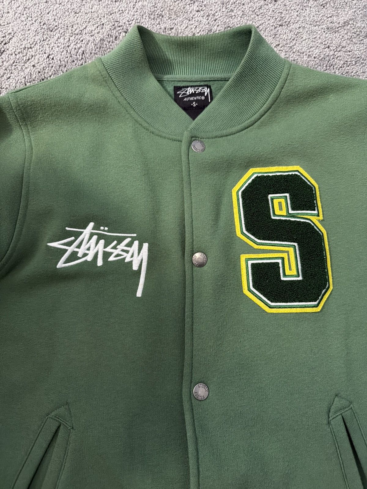 Stussy Stussy Varsity Jacket Size US S / EU 44-46 / 1 - 2 Thumbnail