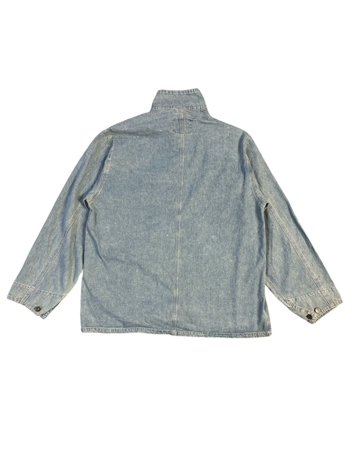 Japanese Brand Vintage Machope Workers Jacket Jeans Jacket Carhartt Jacket Size US L / EU 52-54 / 3 - 4 Thumbnail