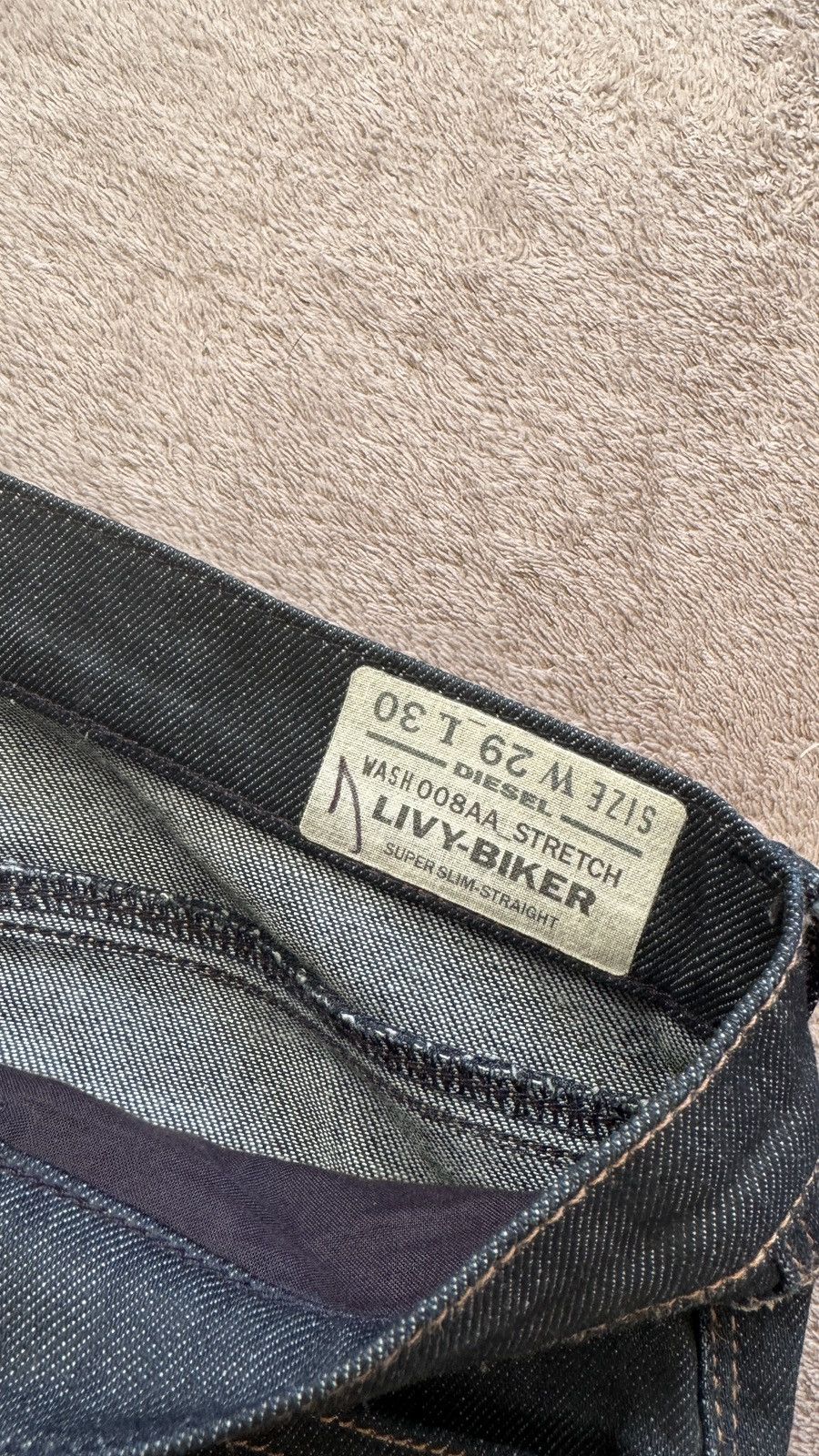 Diesel Diesel Slim Skinny Jeans ysl hedi slimane biker moto dior Size 29" - 5 Thumbnail
