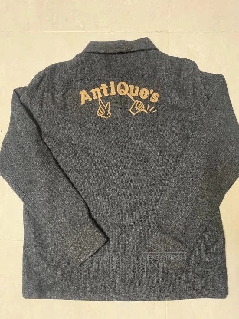 Japanese Brand Gangsterville Wool Shirt Black Style. Size US M / EU 48-50 / 2 - 2 Thumbnail