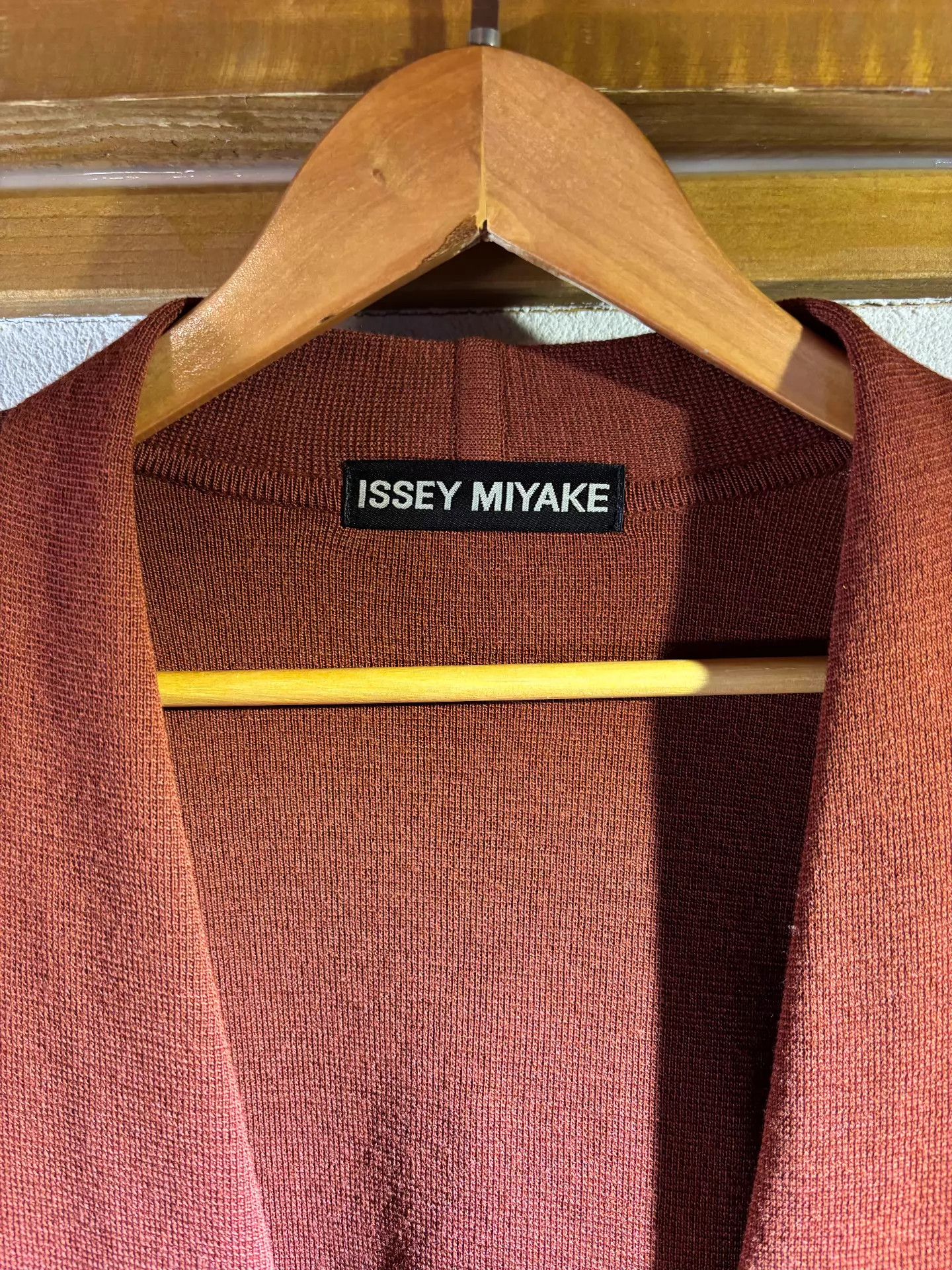 Issey Miyake Issey Miyake 1997 95% New Wool Knit Blazer L (Shoulder Hole) Size US L / EU 52-54 / 3 - 2 Thumbnail