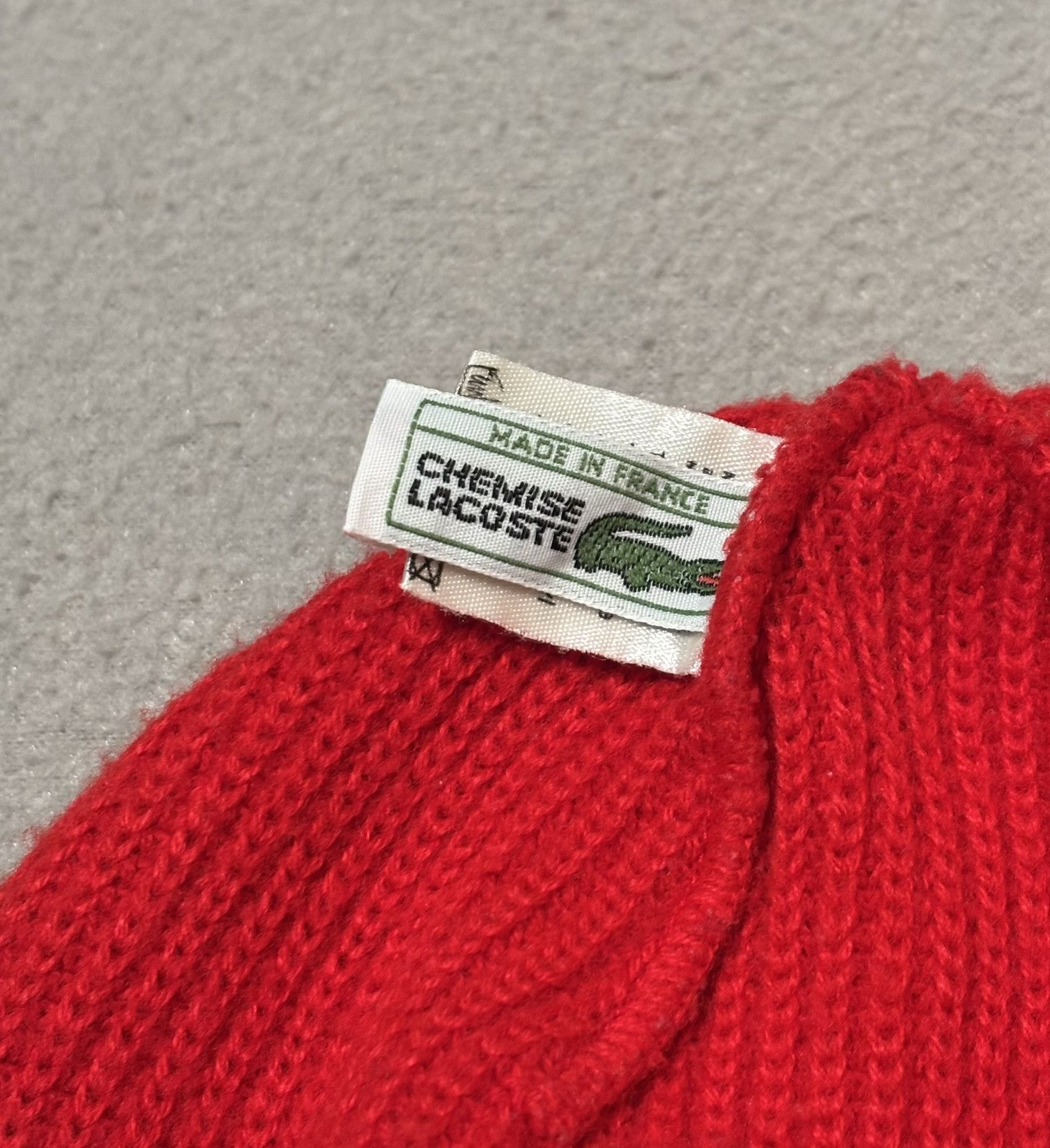 Lacoste Lacoste vintage 80s winter hat, size: Universal Size ONE SIZE - 12 Thumbnail