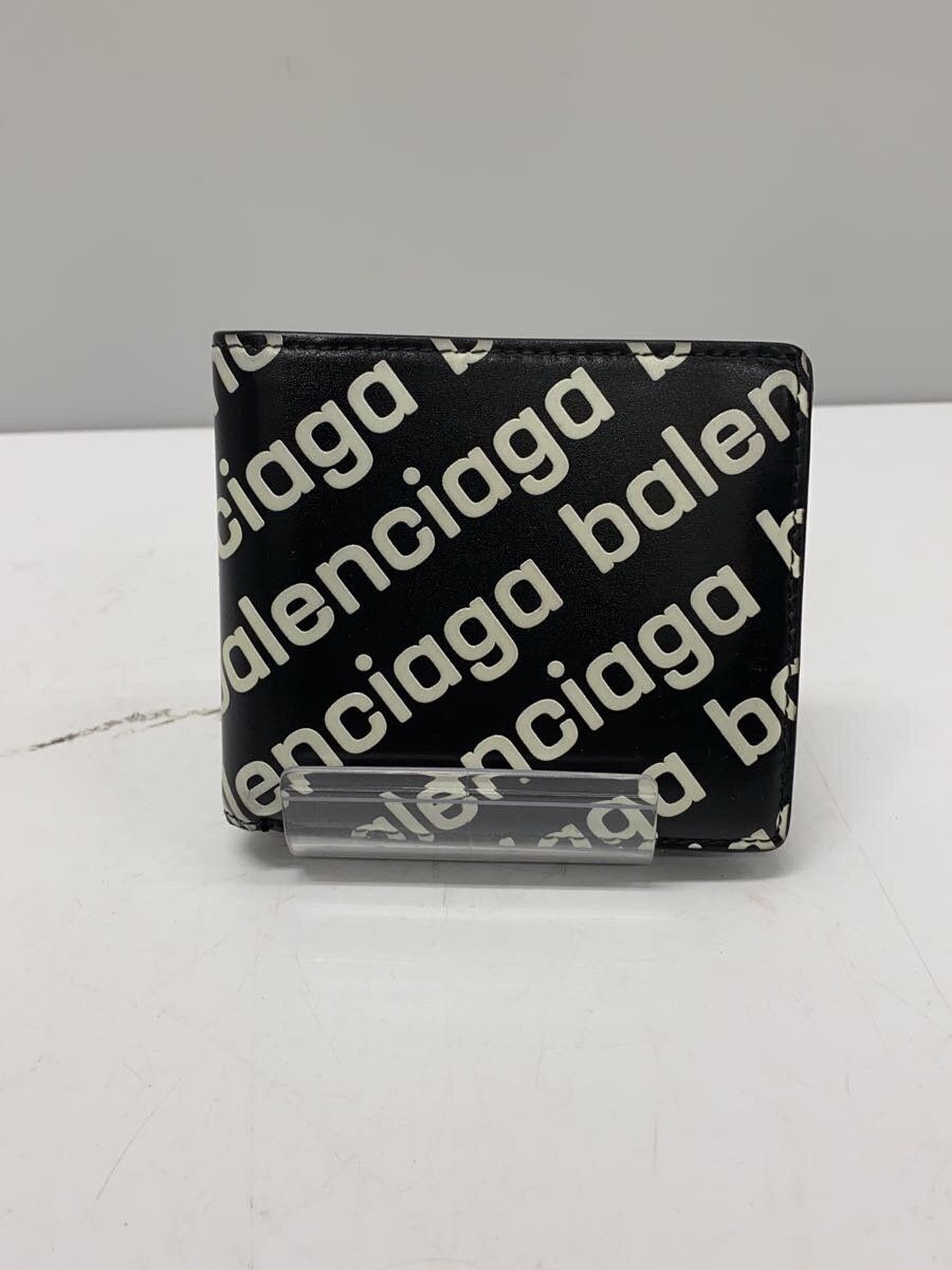 Balenciaga Balenciaga Tri-Fold Wallet Black Size ONE SIZE - 2 Thumbnail