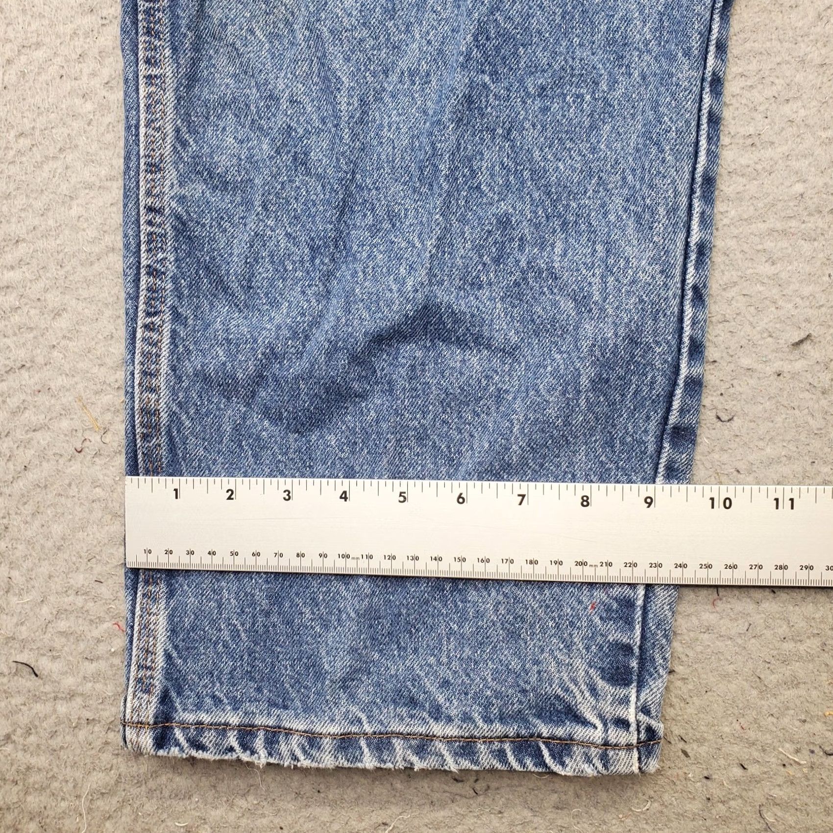 Wrangler Wrangler Mens Jeans 40x30 Blue Denim Riggs Workwear High Rise FR3W020 Size US 40 / EU 56 - 5 Thumbnail