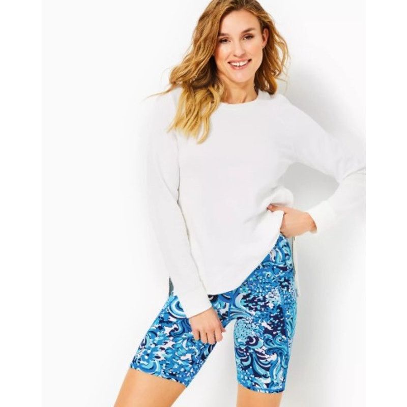Lilly Pulitzer New Lilly Pulitzer LUXLETIC South Beach Mermazing Shorts S Size 25" / US 0 / IT 36 - 1 Thumbnail