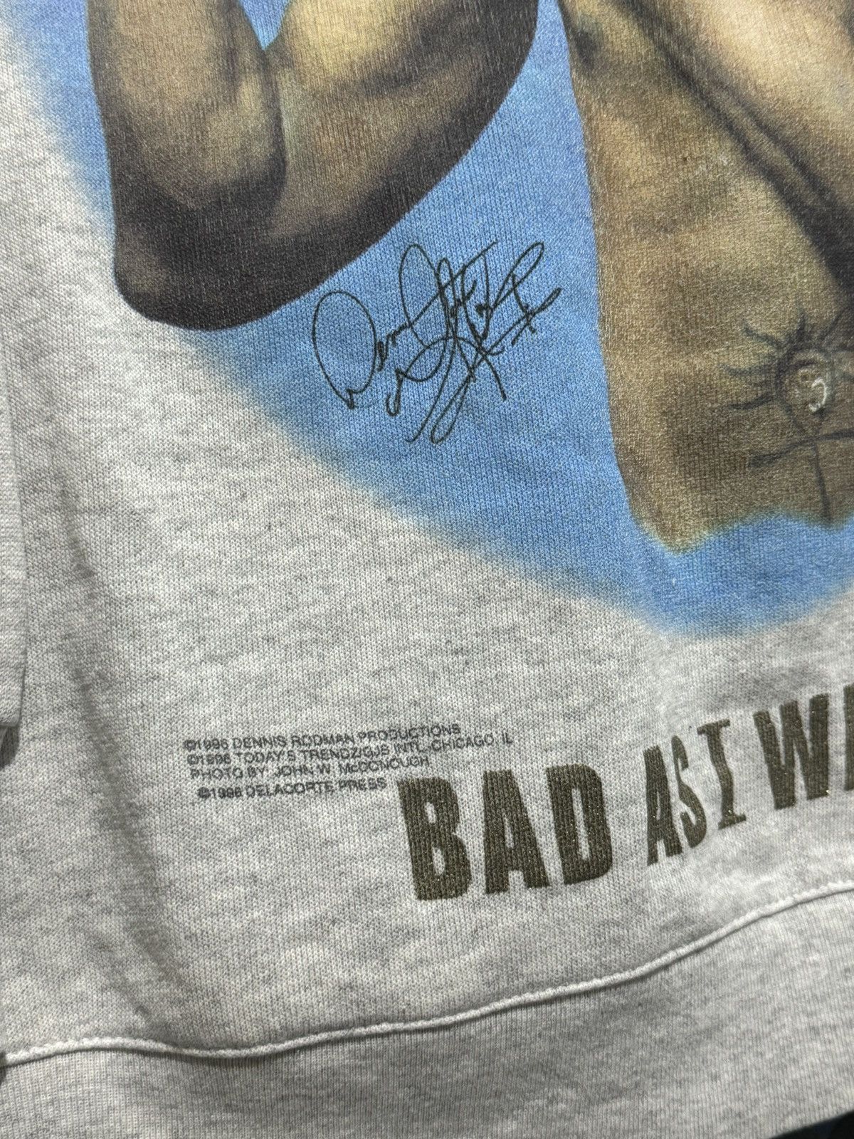 Dennis Rodman Vintage Sweatshirt 1996
