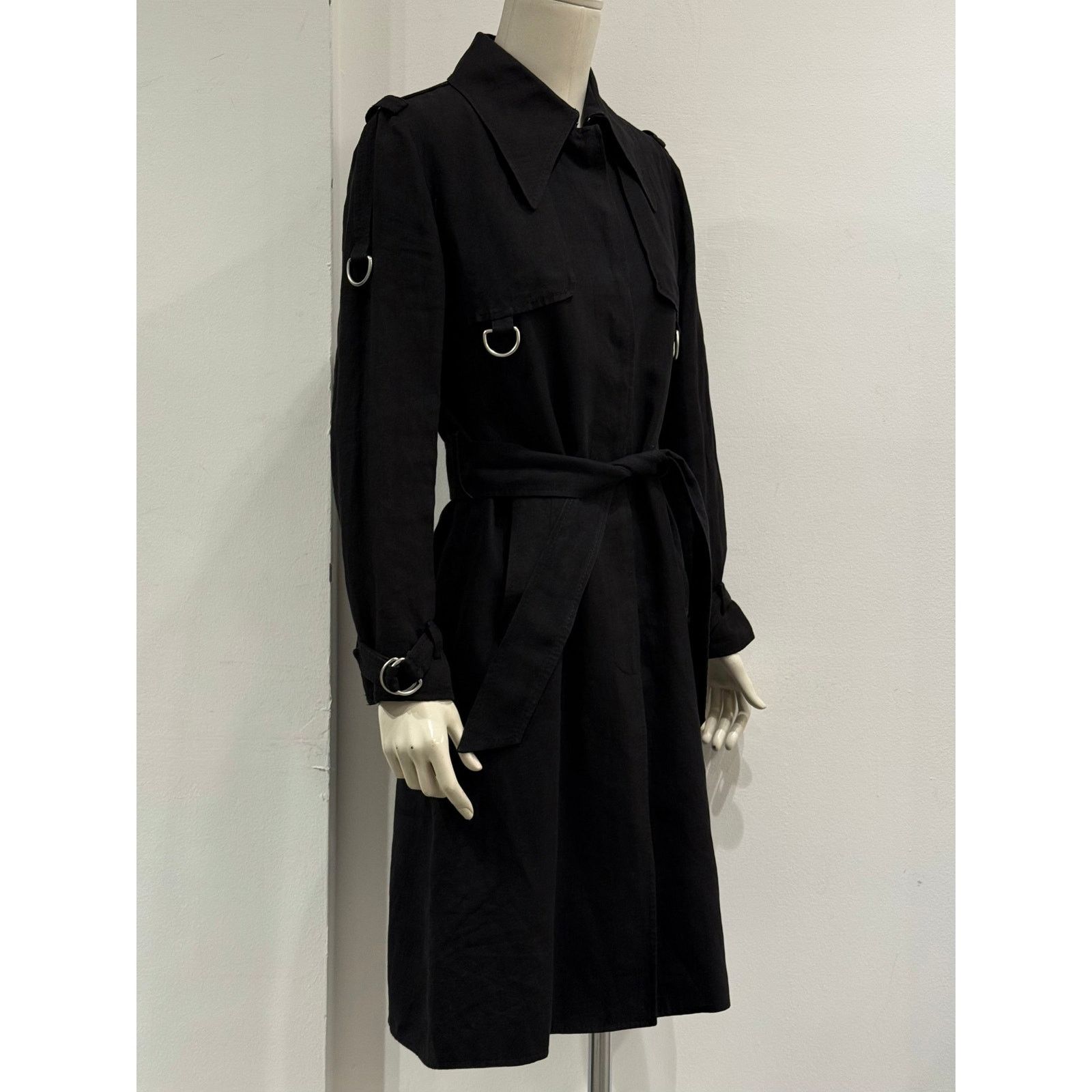 Dolce & Gabbana 2003 Dolce & Gabbana military linen trench coat Size M / US 6-8 / IT 42-44 - 3 Thumbnail