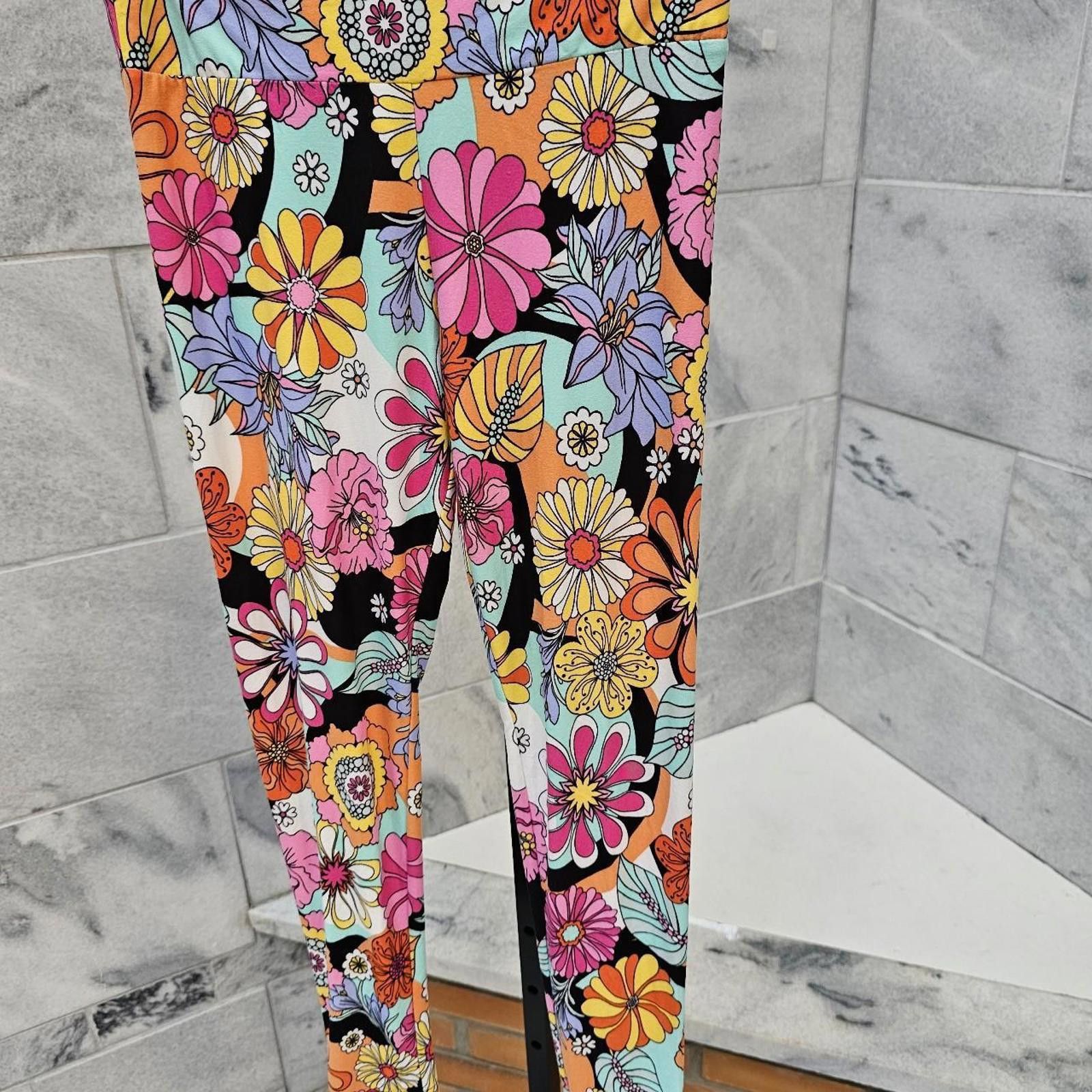 Designer No Boundaries Women's Hippie Leggings Size 32" / US 10 / IT 46 - 4 Thumbnail