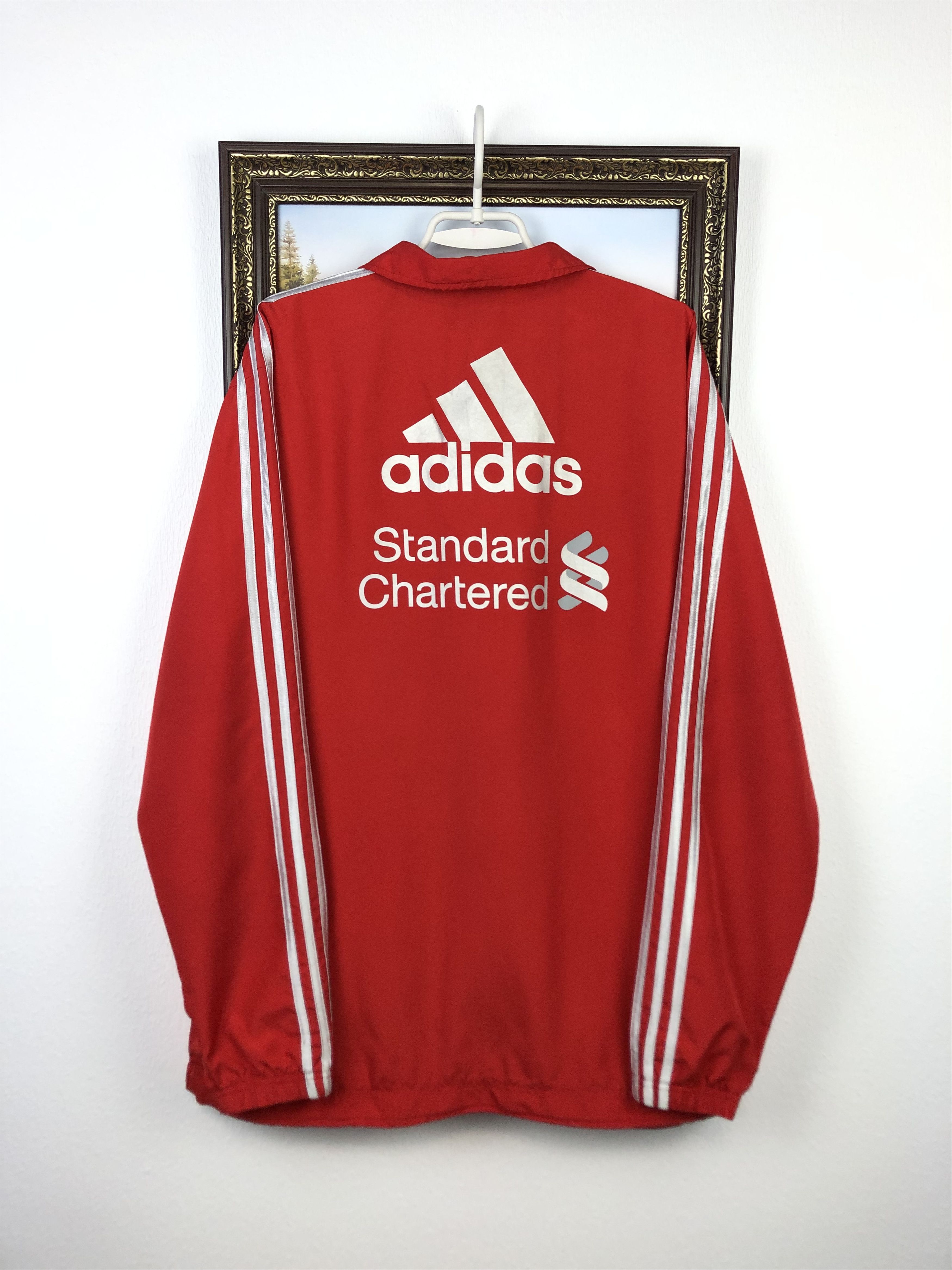 Adidas Vintage Adidas Liverpool Football Jacket Soccer Track Top Size US XXL / EU 58 / 5 - 9 Thumbnail