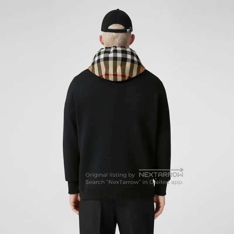Burberry Burberry Black Cotton Long Sleeve Hoodie. Size US M / EU 48-50 / 2 - 6 Thumbnail