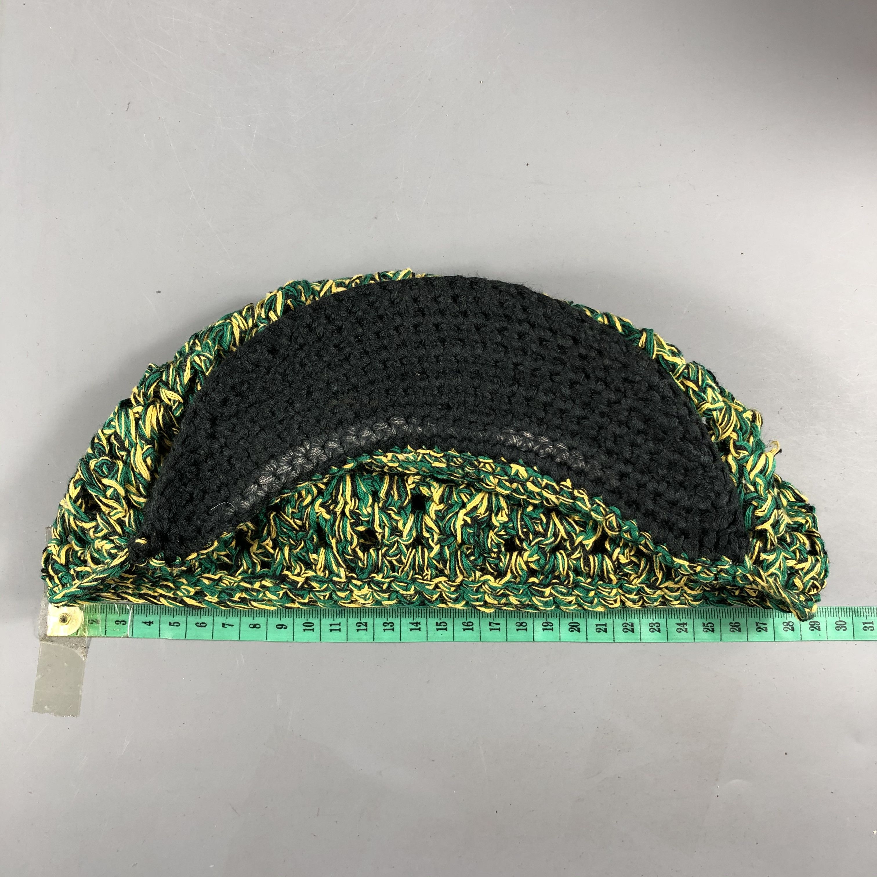 Japanese Brand Flora Crochet Knit Hat Size ONE SIZE - 3 Thumbnail