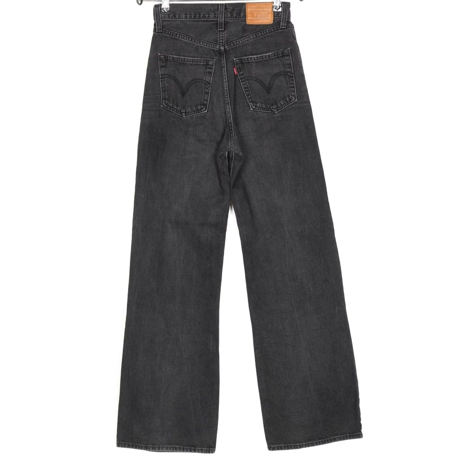 Levi's LEVI’S RIBCAGE WIDE LEG PREMIUM Jeans Women 24W 32L DZ8327 Grey Vintage No Size 42" / US 20 - 2 Thumbnail