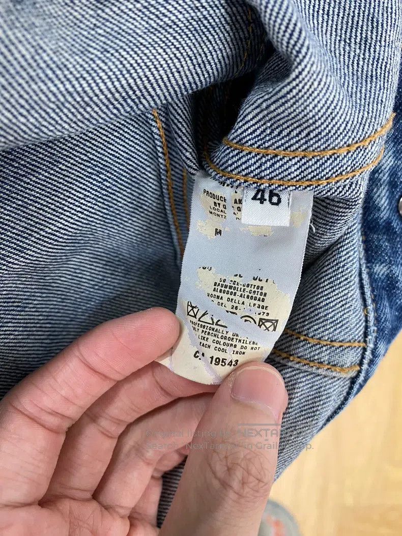 Helmut Lang HELMUT LANG Washed Blue Denim Jacket Size US S / EU 44-46 / 1 - 9 Thumbnail