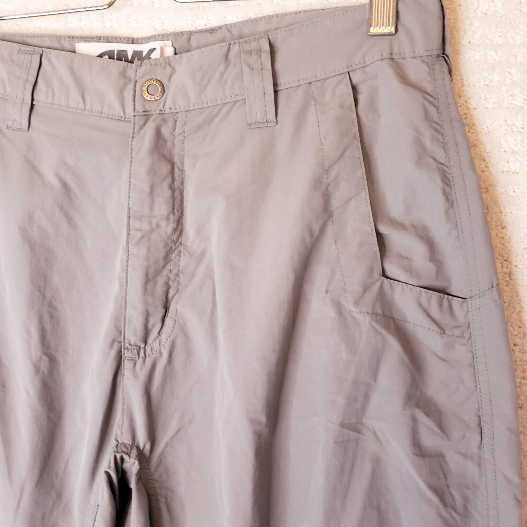 Mountain Khakis Mountain Khakis Hiking Cargo Pants Mens 32x30 Tan Khaki Nylon Stretch 5-Pocket Outdoor Workwear Size US 32 / EU 48 - 6 Thumbnail
