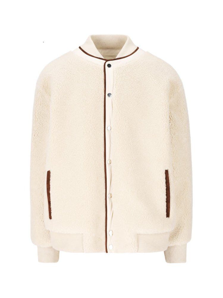 Loro Piana o1loc1c0125 Reversible Jacket in Off White Size US S / EU 44-46 / 1 - 1 Thumbnail