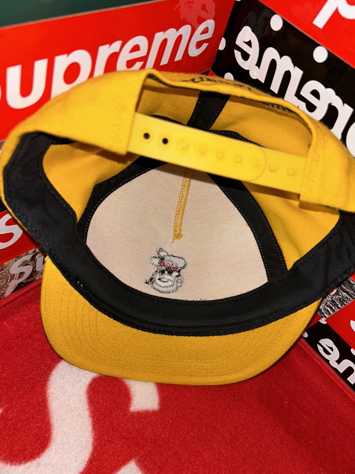 Supreme Supreme x Rust-Oleum FW10 'Mascot Logo' Hat NEW VERY RARE Size ONE SIZE - 5 Thumbnail